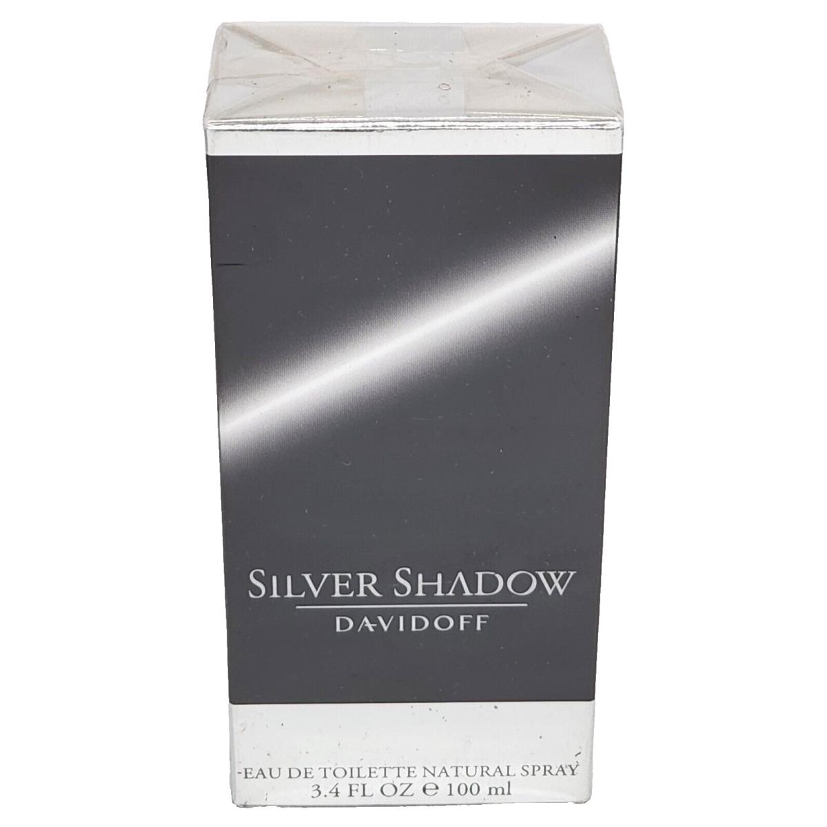 Silver Shadow Davidoff For Men Eau de Toilette Spray 3.4 fl oz