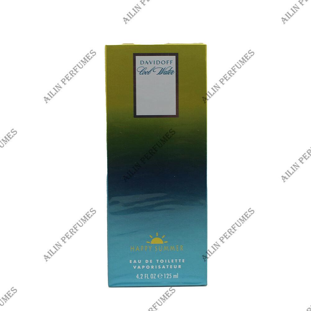 Cool Water Happy Summer by Davidoff 4.2 oz 125 ml Eau de Toilette Spray Men