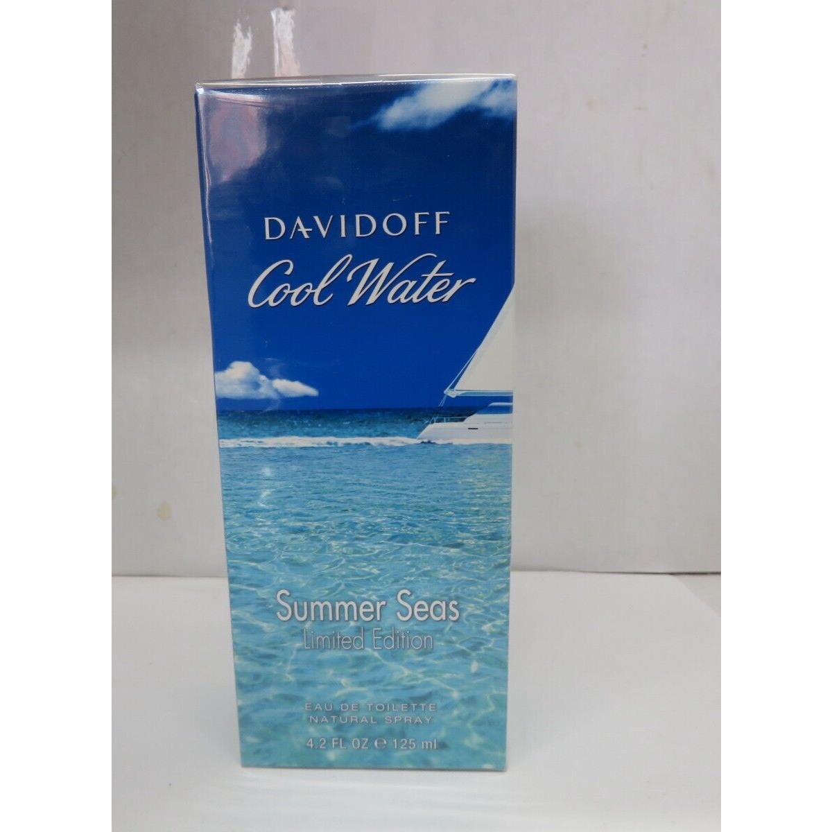 Cool Water Summer Seas Ltd. Ed. By Davidoff Eau de Toilette Spray 4.2oz/125ml