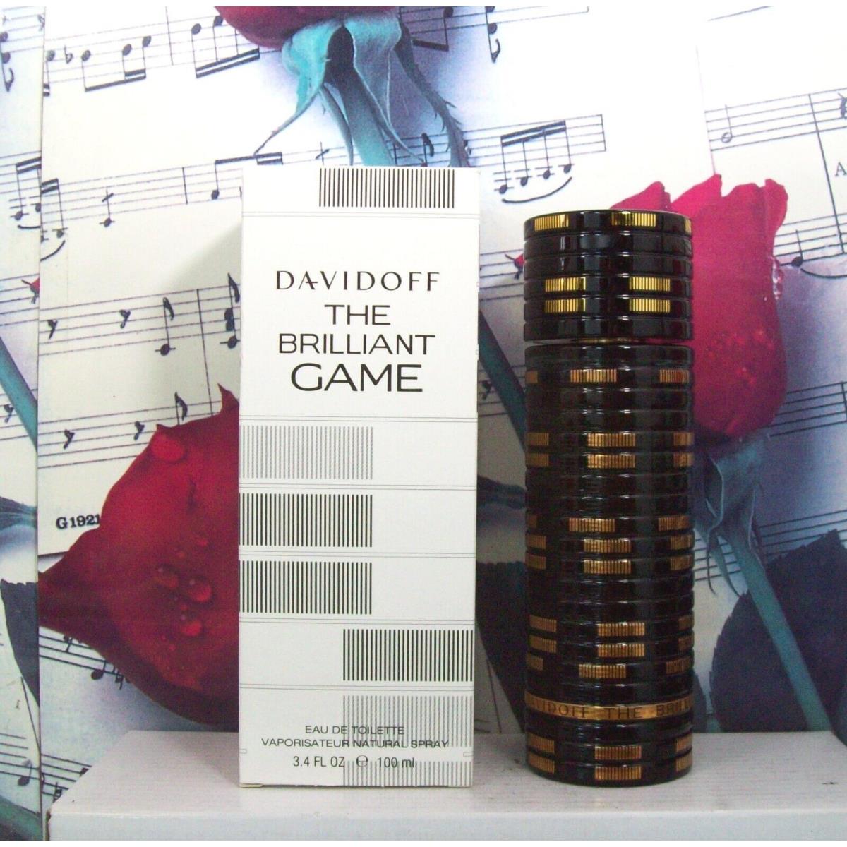 Davidoff The Brilliant Game 3.4 Oz. Edt Spray. Ntwb