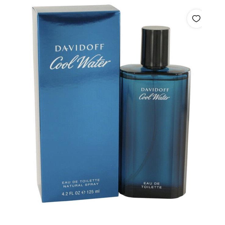 2x Davidoff Cool Water Eau De Toilette Cologne 4.2 Oz