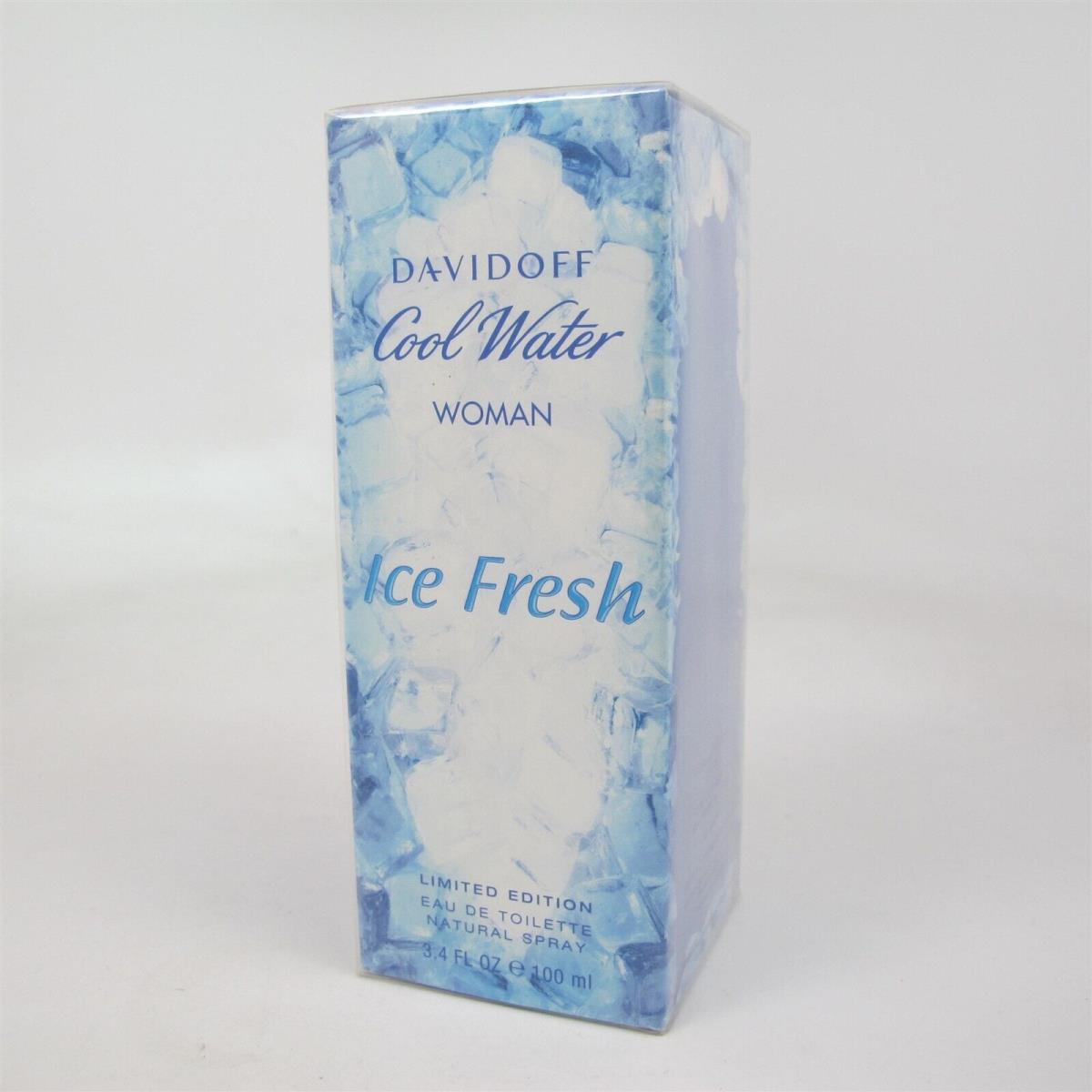 Cool Water Woman Ice Fresh by Davidoff 100 Ml/ 3.4 oz Eau de Toilette Spray