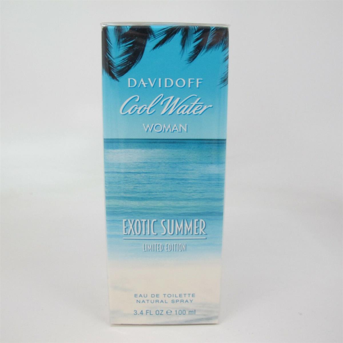 Cool Water Woman Exotic Summer by Davidoff 3.4 oz Eau de Toilette Spray