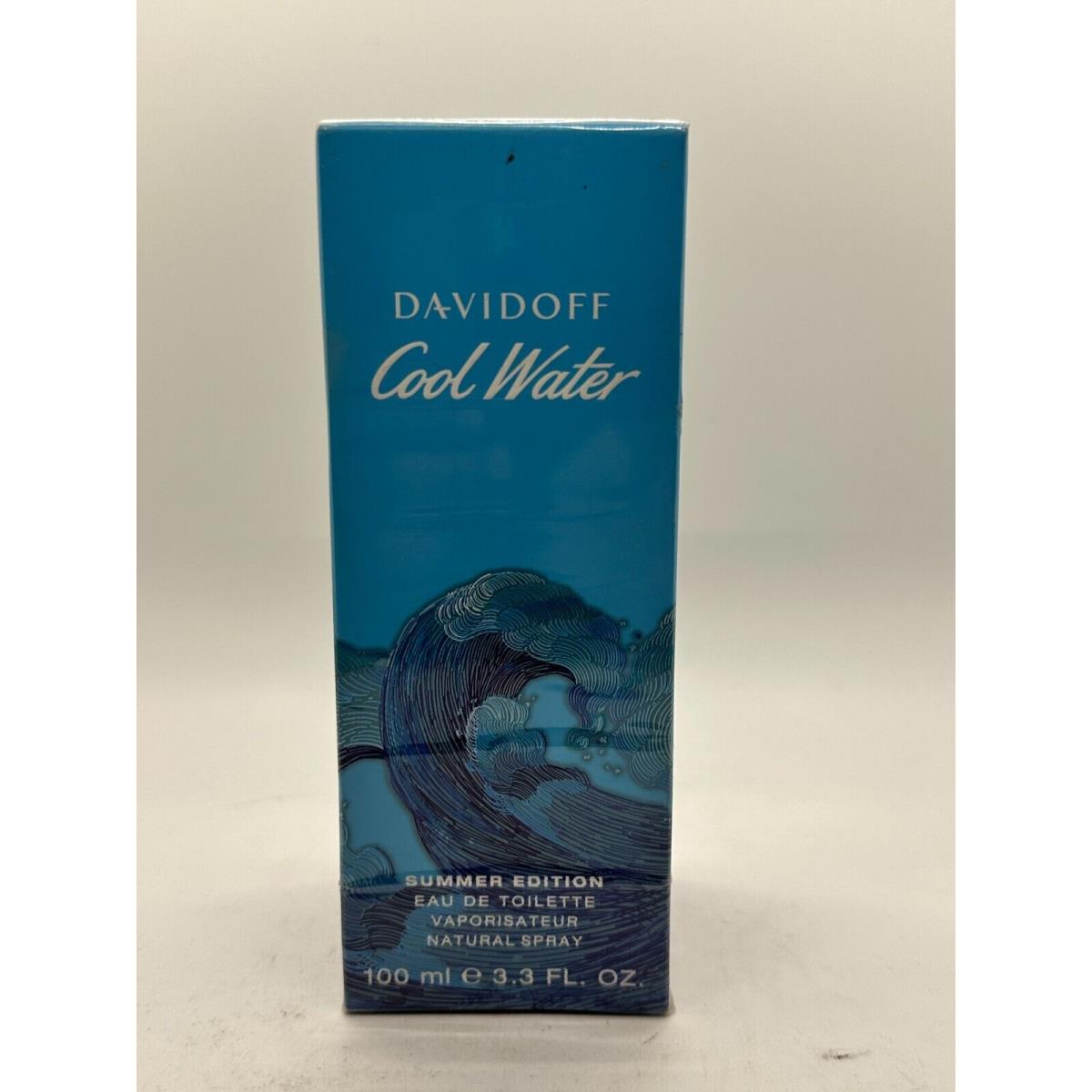 Davidoff Cool Water Summer Edition Eau De Toilette 3.3 Fl. Oz. / 100 ml