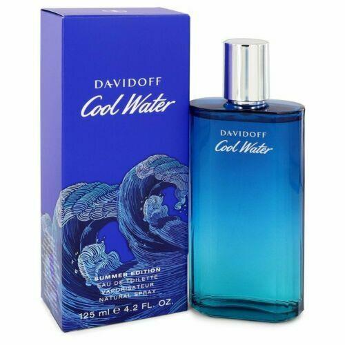 Cool Water Summer Edition by Davidoff Eau De Toilette Spray 2019 4.2 oz For Men