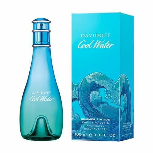 Davidoff Cool Water Woman Eau de Toilette 3.4 oz Women Spray Summer Edition