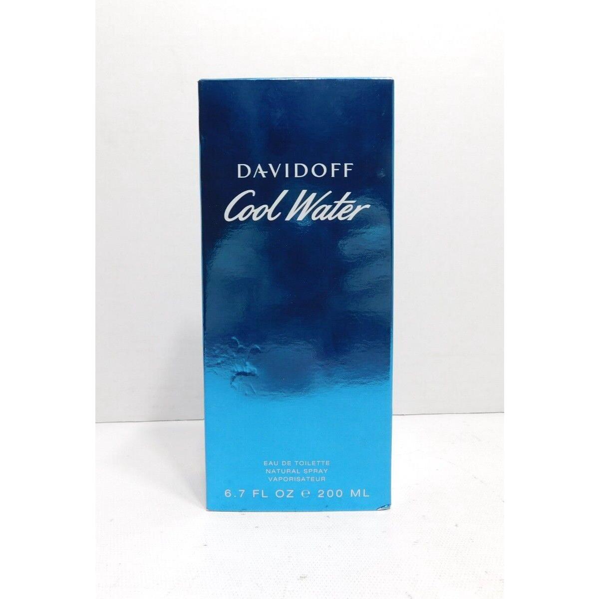 Cool Water By Davidoff Men 6.7 6.8 oz 200 ml Eau De Toilette Spray