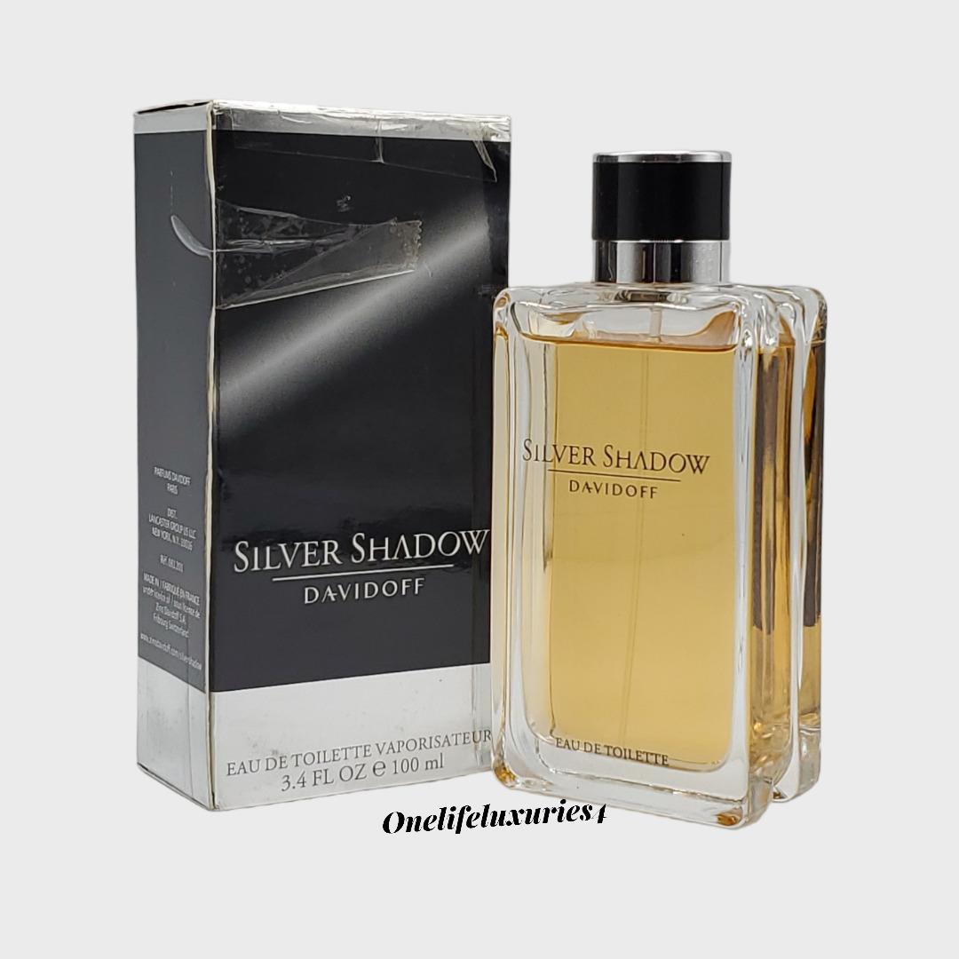 Davidoff Silver Shadow For Men Eau De Toilette 3.4oz Spray