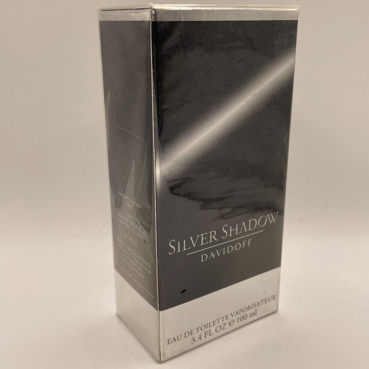 Silver Shadow By Davidoff Edt Spray 3.4oz/100ml Vtg Discontd