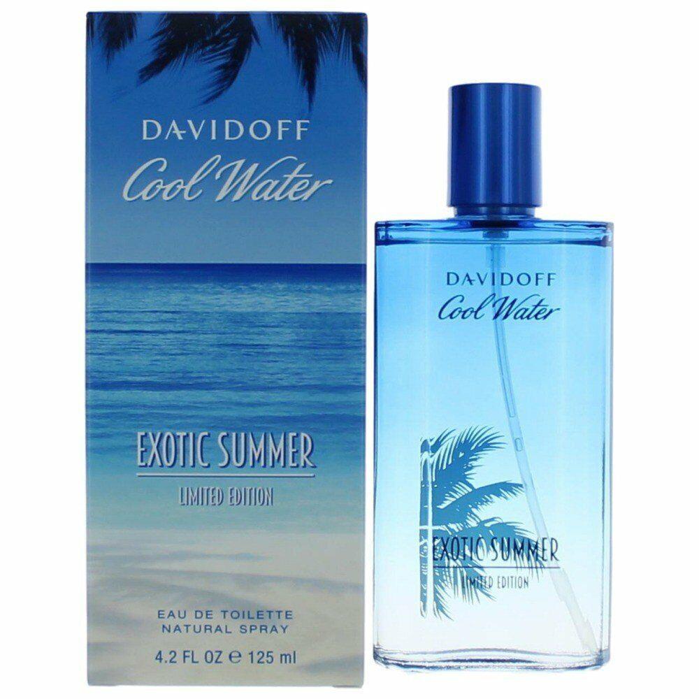 Cool Water Exotic Summer By Davidoff Eau de Toilette For Men`s 4.2 fl oz 125 ml