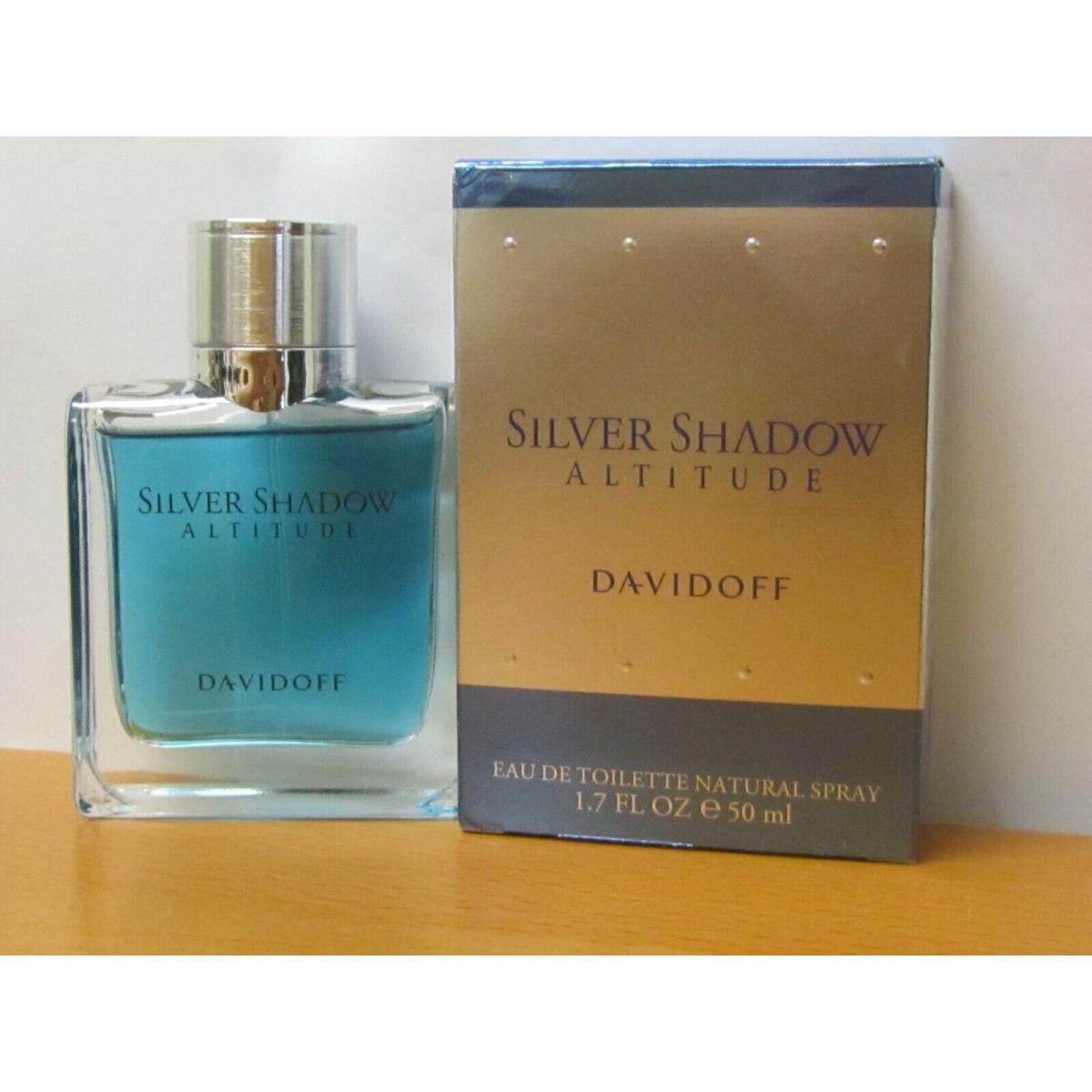 Silver Shadow Altitude By Davidoff Men Cologne 1.7 oz / 50 ml Eau De Toilette Sp