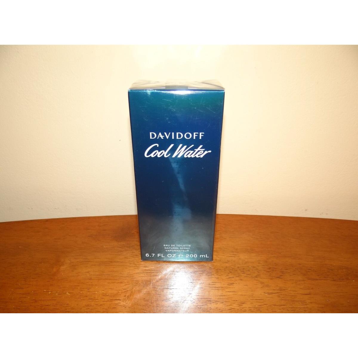 Cool Water by Davidoff Eau De Toilette Spray Edt 6.7 oz For Men