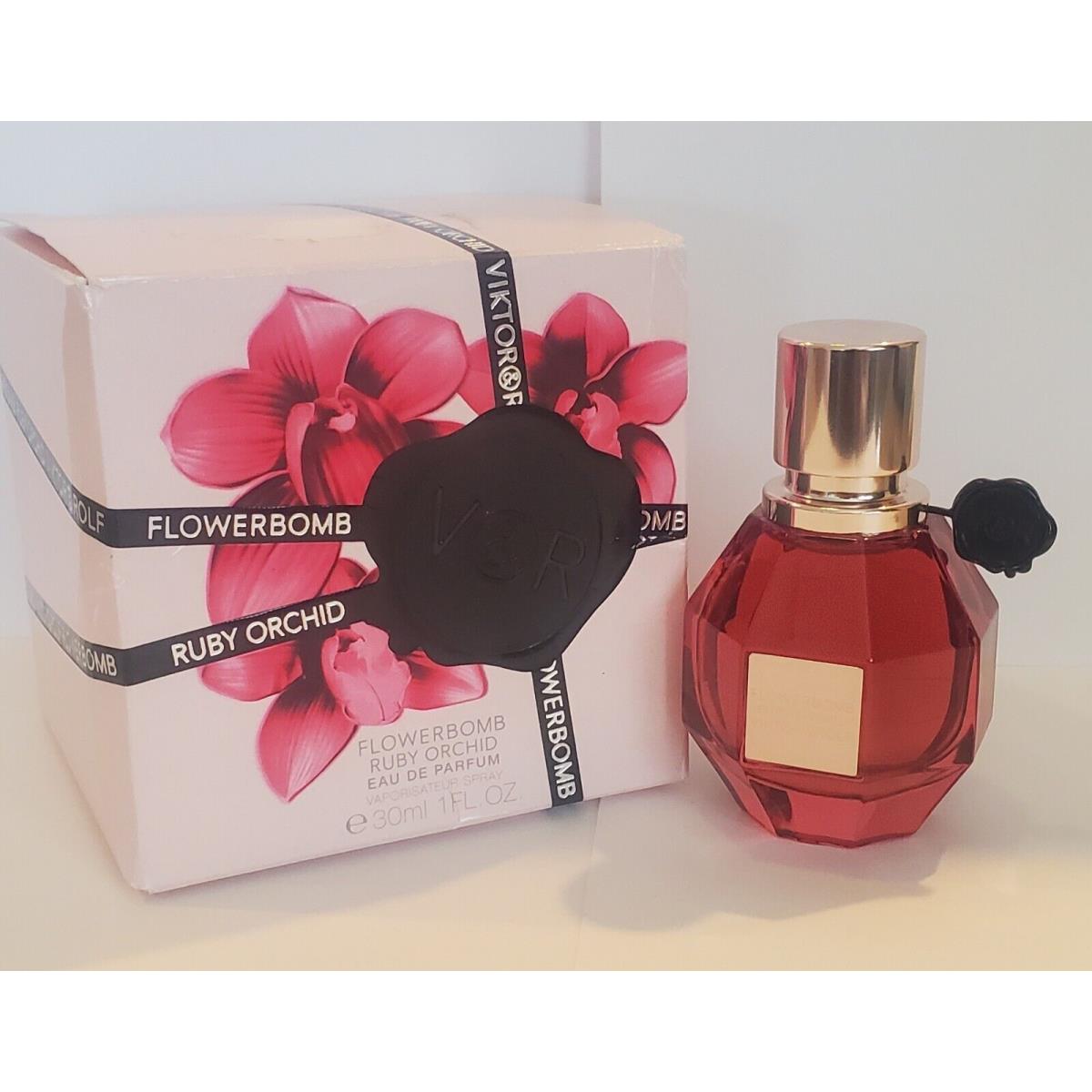 Flowerbomb Ruby Orchid by Viktor Rolf 1 oz Edp Spray Open Imperfect Box