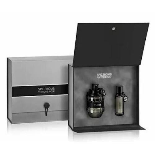 Spicebomb by Viktor Rolf For Men 2pc Set 3.04 oz + 0.68 oz Edt Spray