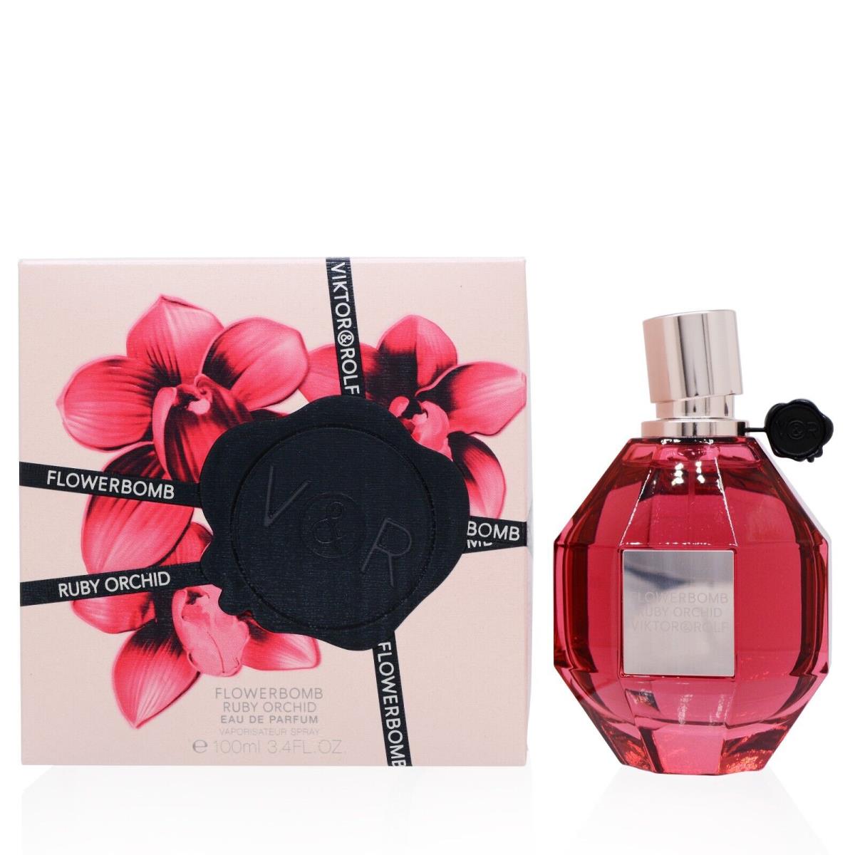 Viktor & Rolf Flowerbomb Ruby Orchid Edp Spray For Women 1.7 Oz