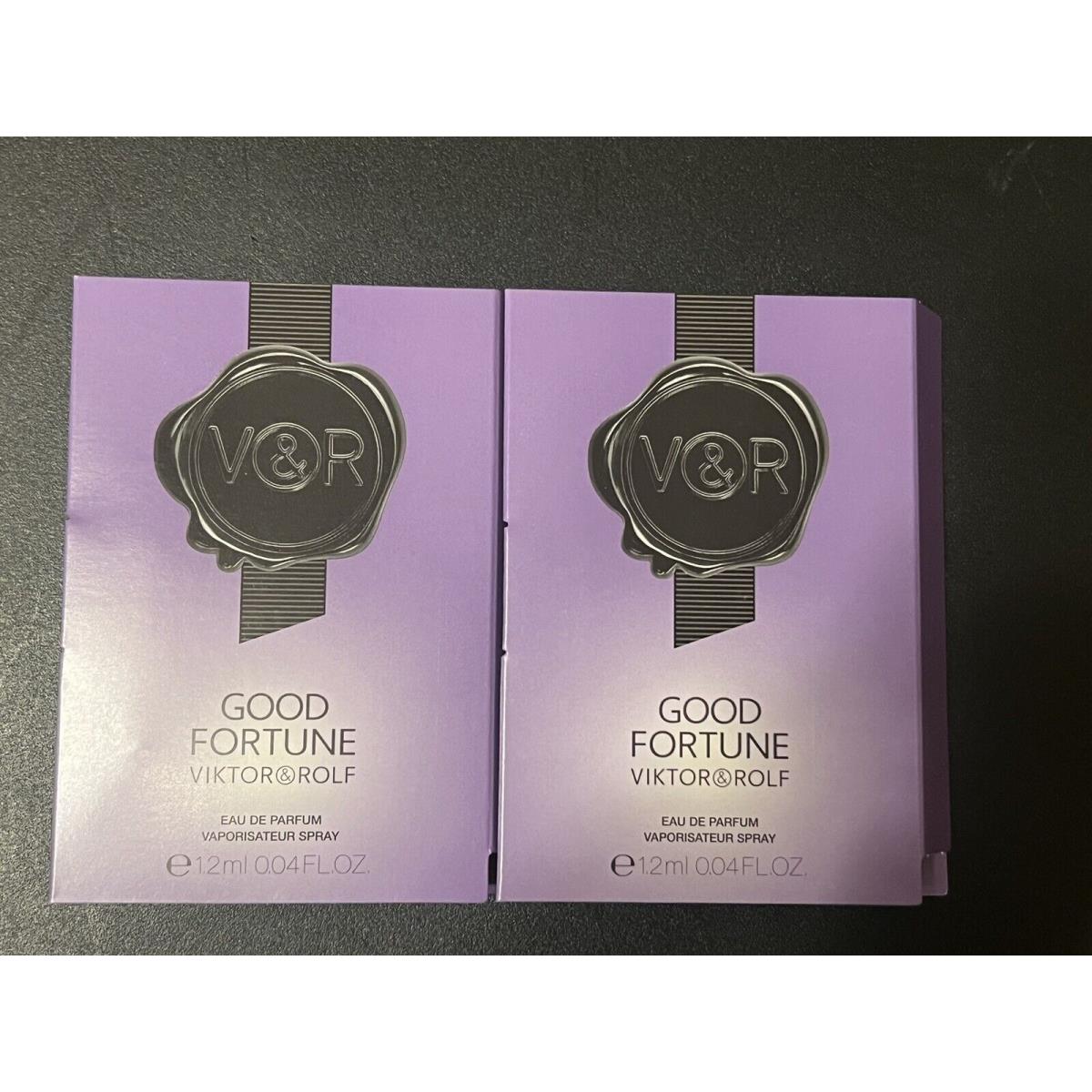 Viktor Rolf Good Fortune Edp Splash .04oz/1.2mL Perfume Sample