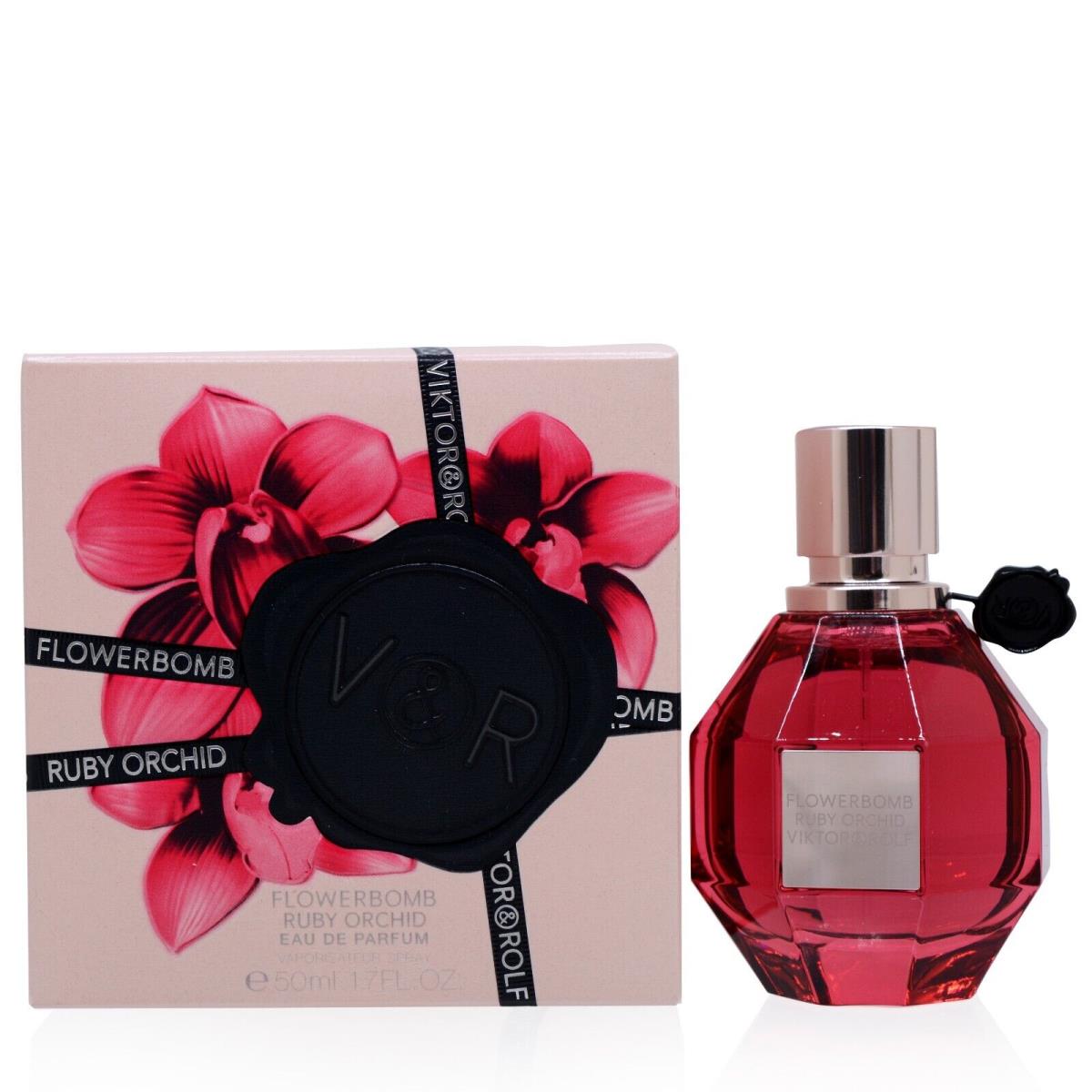 Viktor & Rolf Flowerbomb Ruby Orchid Edp Spray For Women 1.7 Oz