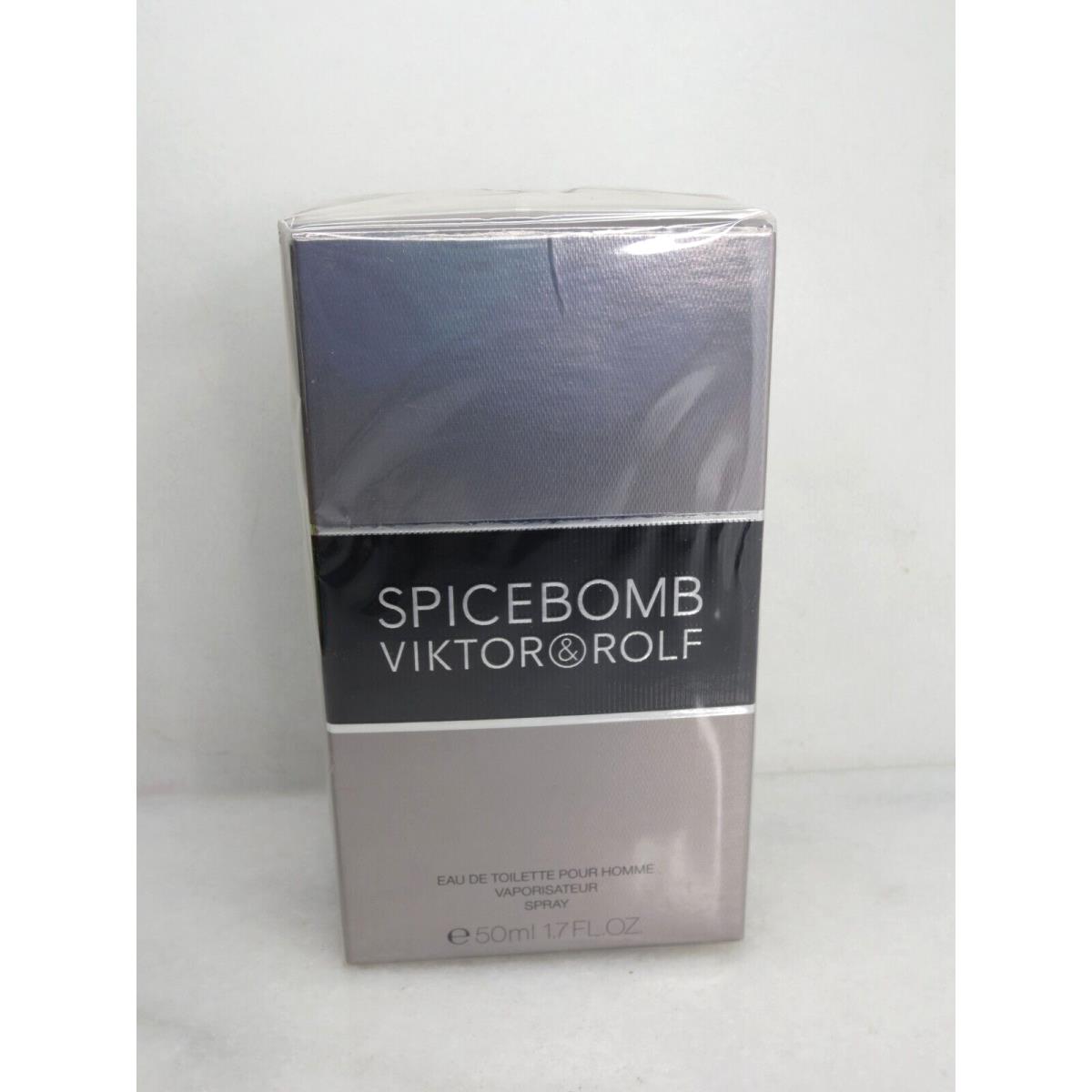 Viktor Rolf Spicebomb Eau DE Toilette Pour Homme Spray 1.7 OZ Boxed