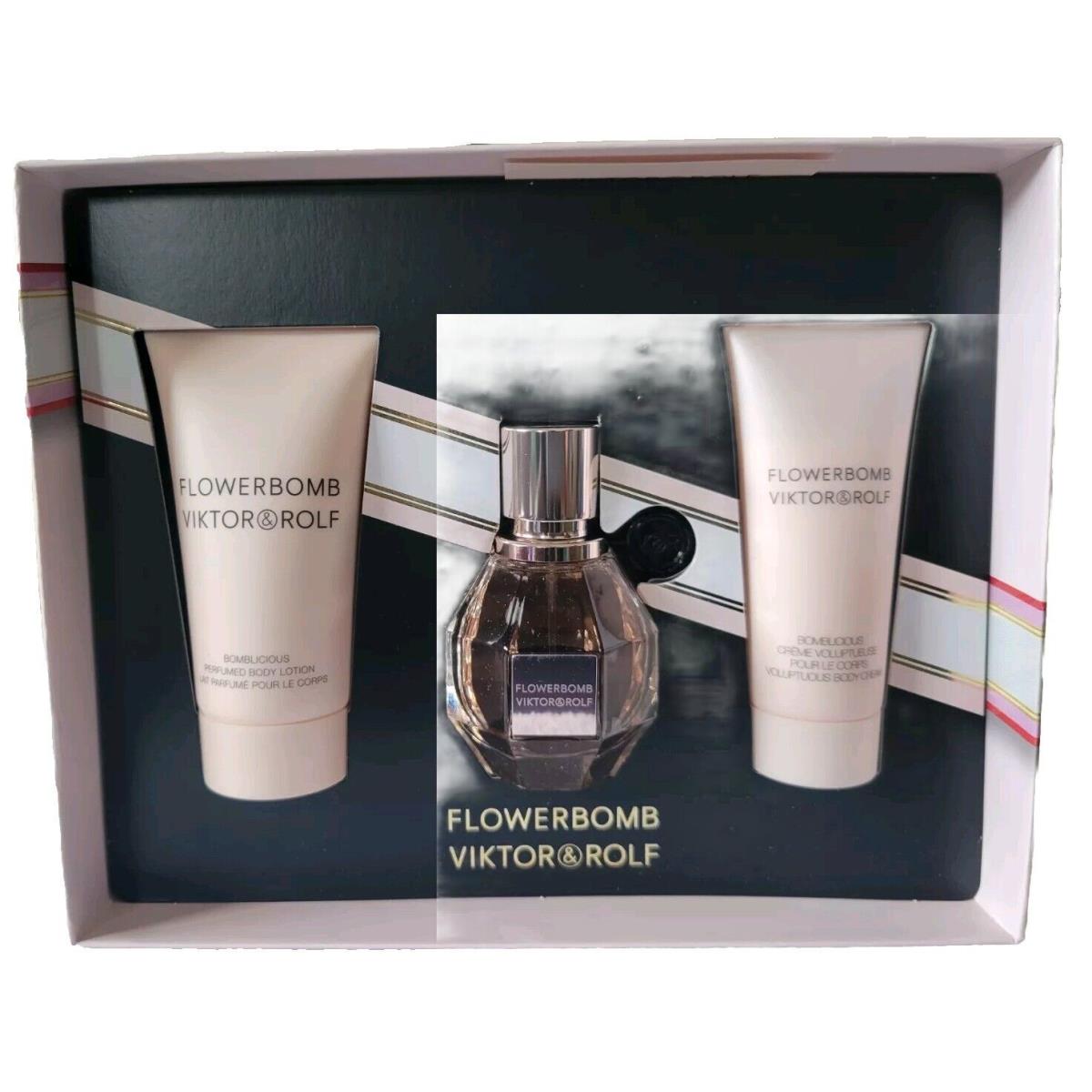 Viktor Rolf Flowerbomb Eau De Parfum 3-Pcs Gift Set /