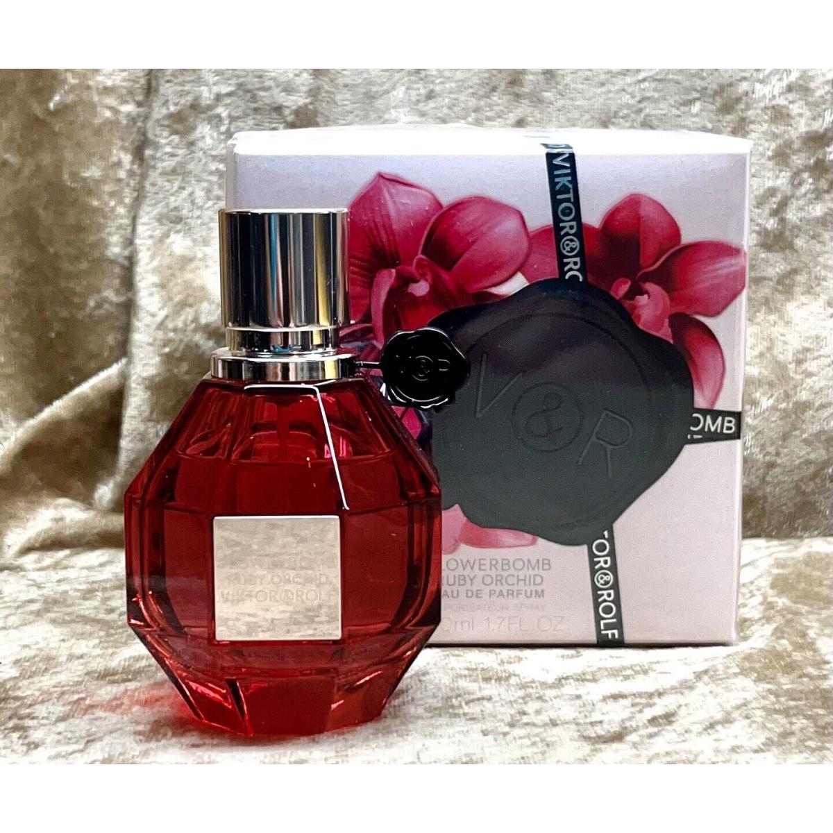 Flowerbomb Ruby Orchid Victor Rolf Eau de Perfum 1.7 Fl. Oz. 50 Ml. Box