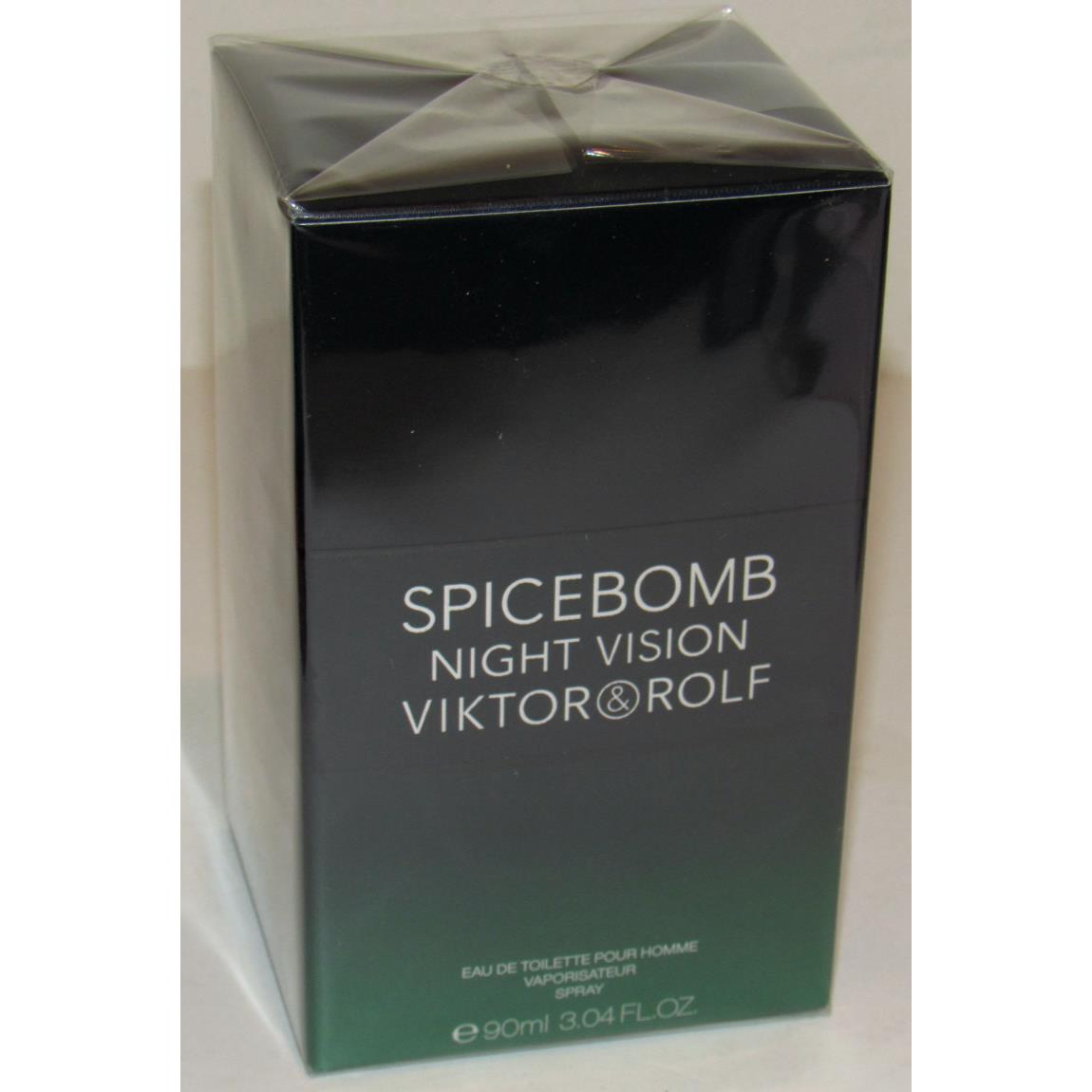 Viktor Rolf Spicebomb Night Vision Eau de Toilette Pour Homme 3.04 Oz 90mL