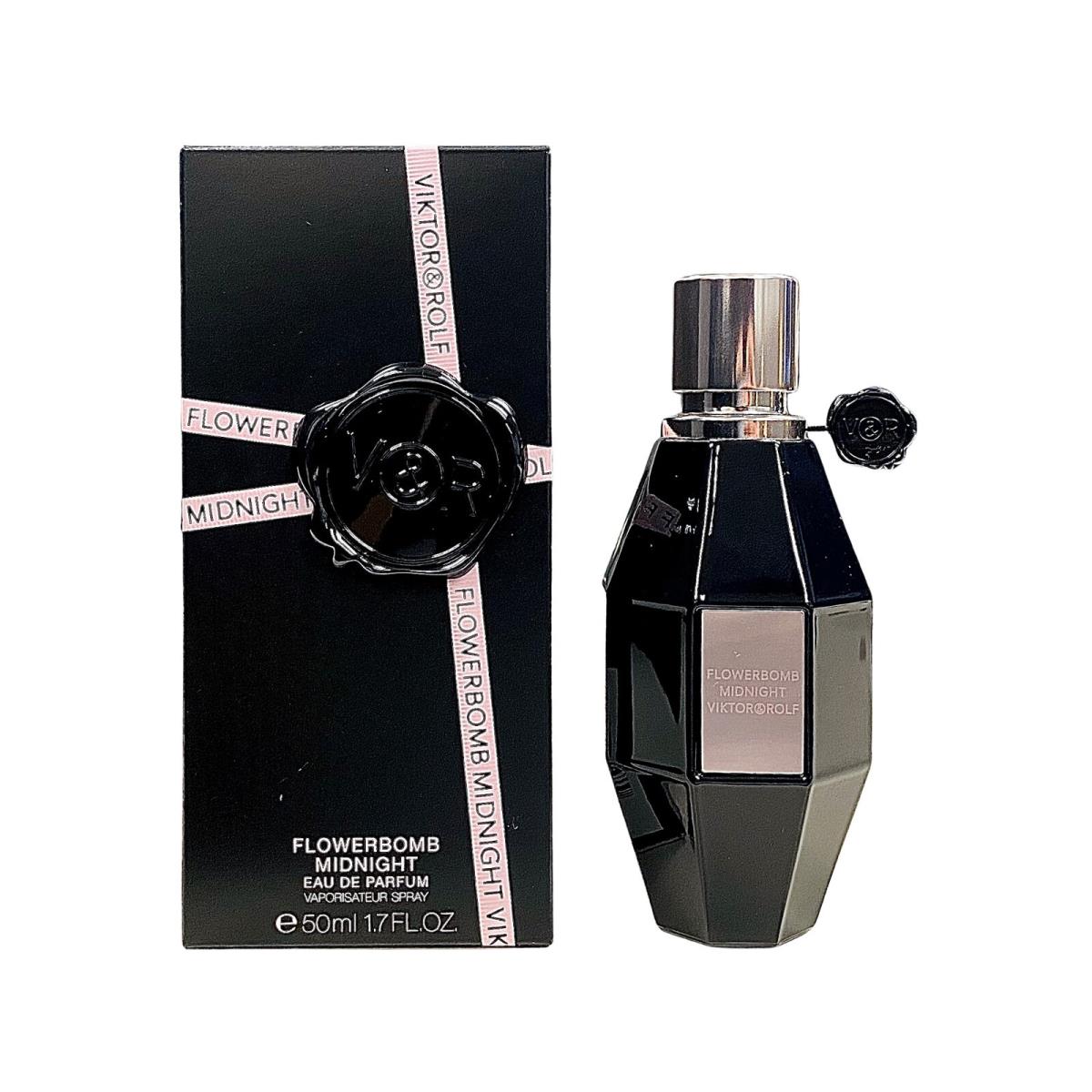 Viktor Rolf Flowerbomb Midnight Eau De Parfum For Women 1.7 oz / 50 ml - Spray