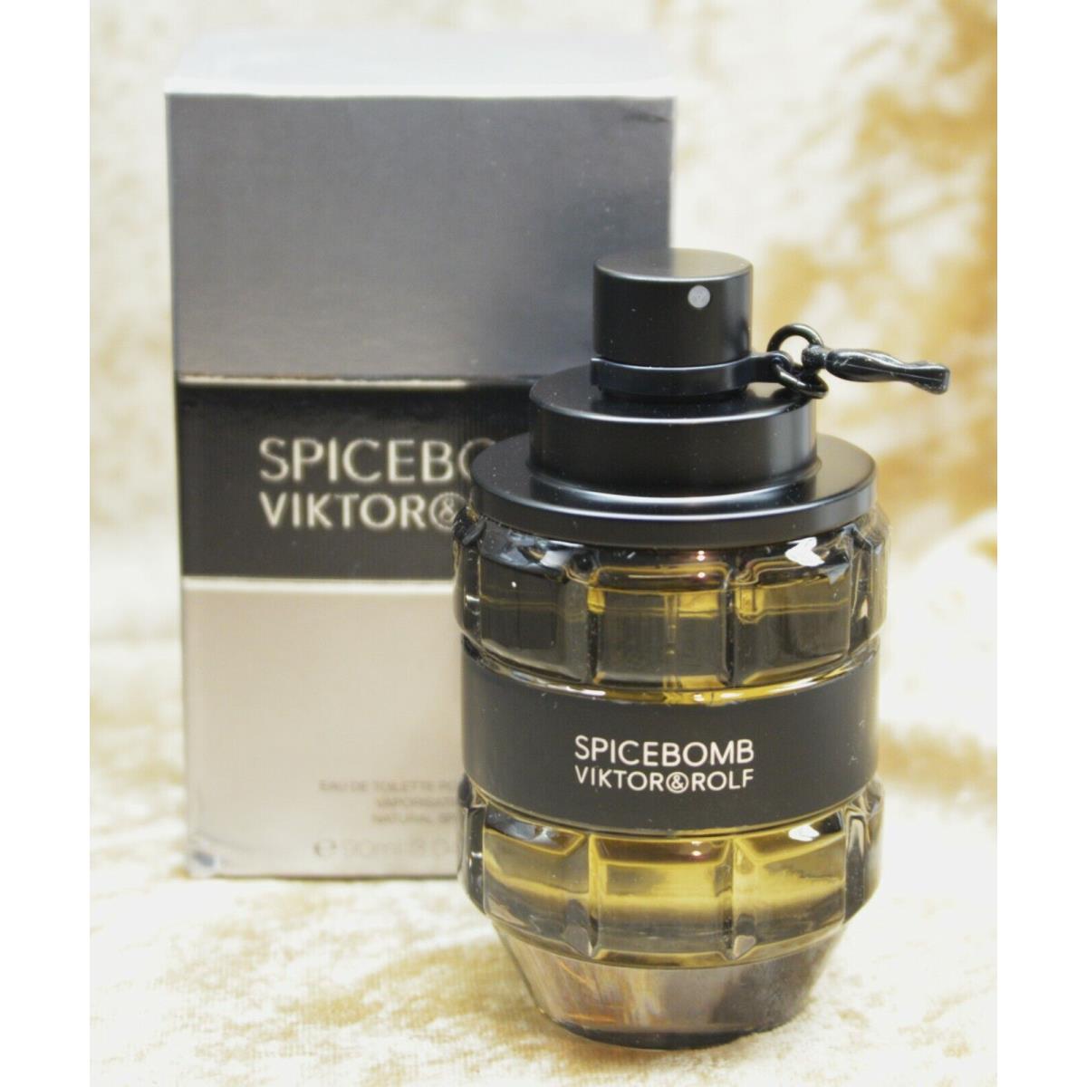 Spicebomb Viktor Rolf Eau DE Toilette 3.04 Fl. OZ 90ML Regular Dented Box