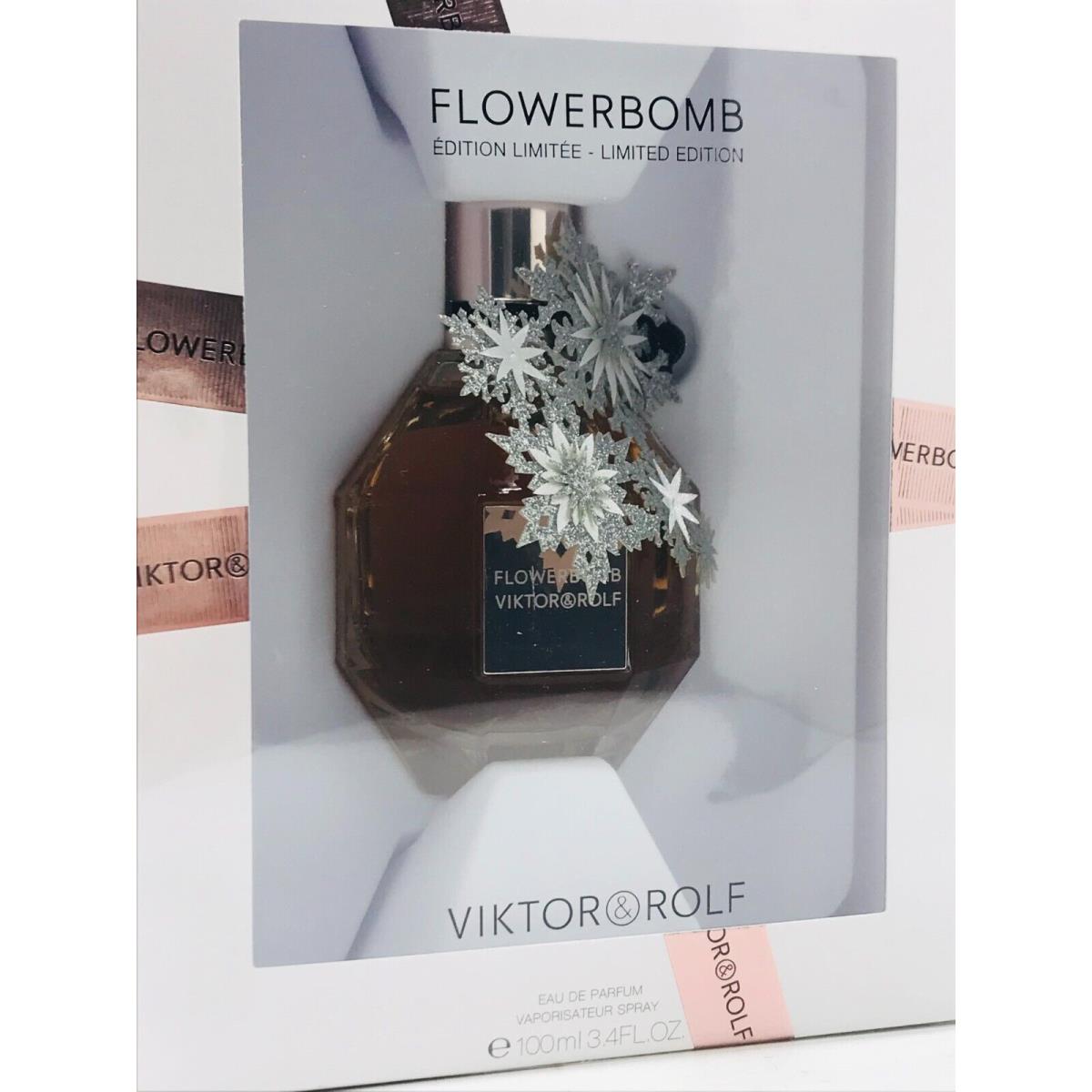 Viktor Rolf Flowerbomb Limited Edition Women Parfum Spray 3.4 oz