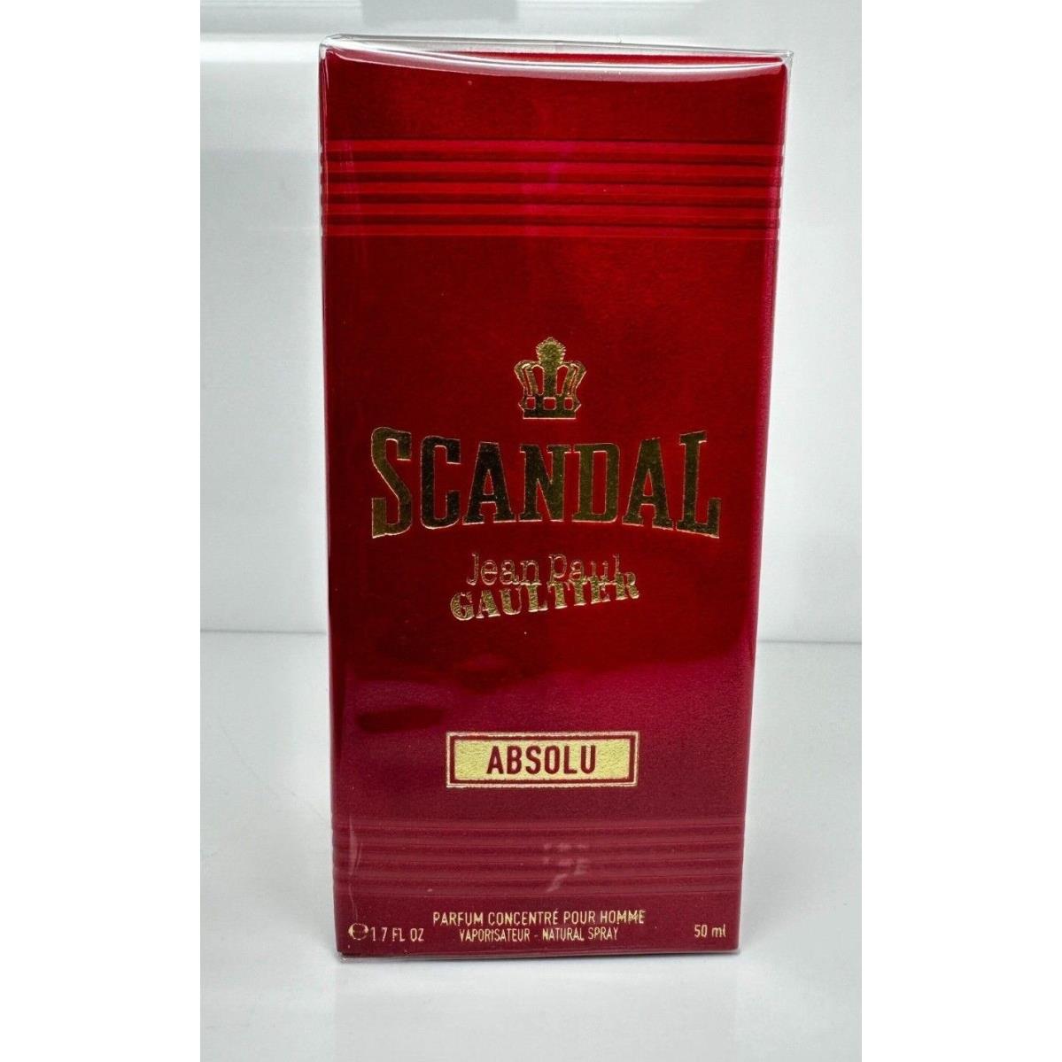 Scandal Jean Paul Absolu Parfum Concentre For Men Multiple-sizes 1.7 Oz / 5.1 Oz