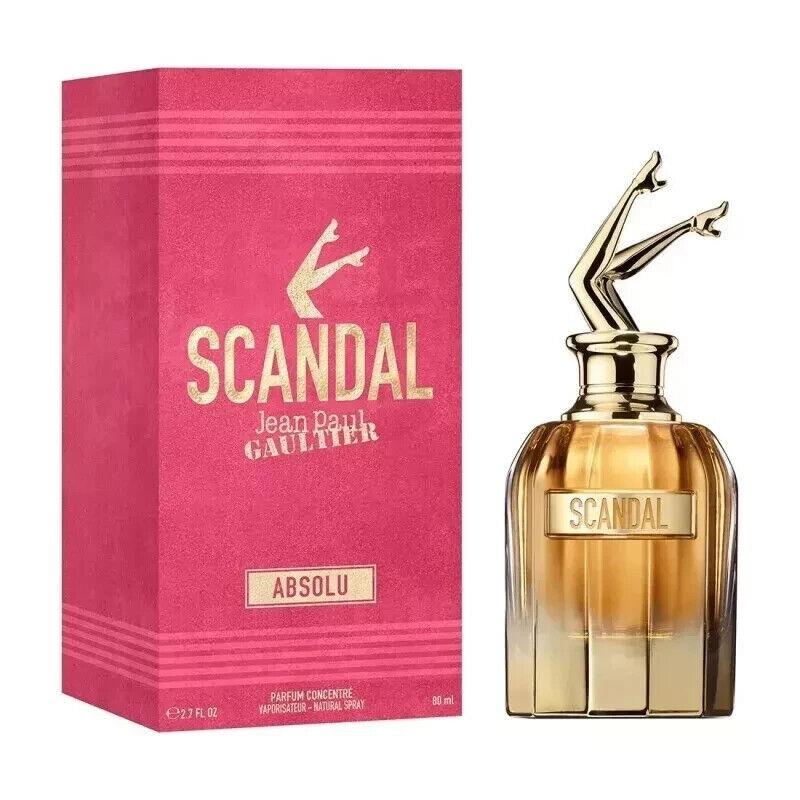 Scandal Absolu BY Jean Paul GAULTIER-PARFUM-SPRAY-2.7 OZ-80 Ml-authentic-spa