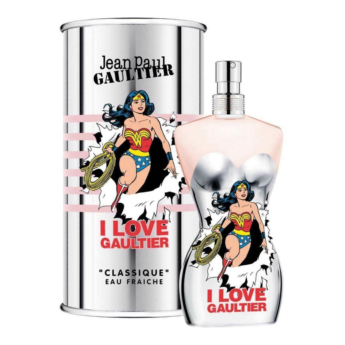 Jean Paul Gaultier Wonder Woman 3.4 oz Eau Fraiche Spray For Women Limited