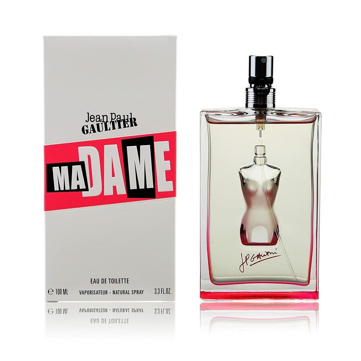 Madame Eau Fraiche By Jean Gaultier Eau De Toilette Spray 3.3-Ounce For Women