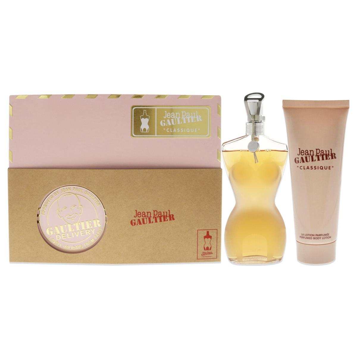 3 Pack Classique by Jean Paul Gaultier For Women - 2 Pc Gift Set