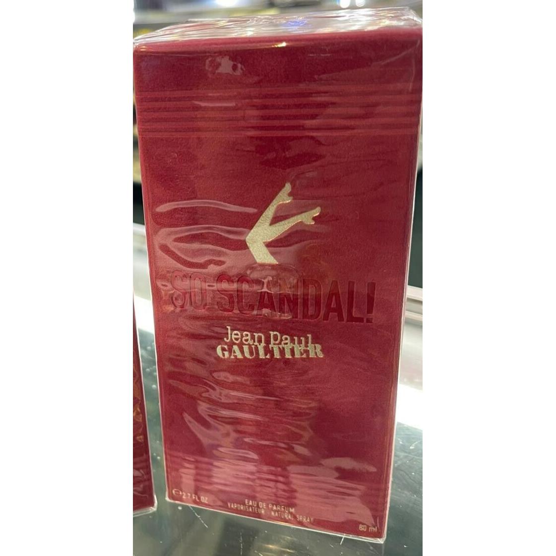 SO Scandal Jean Paul Gaultier Jpg 2.7 oz 80 ml Eau de Toilete Edt Her