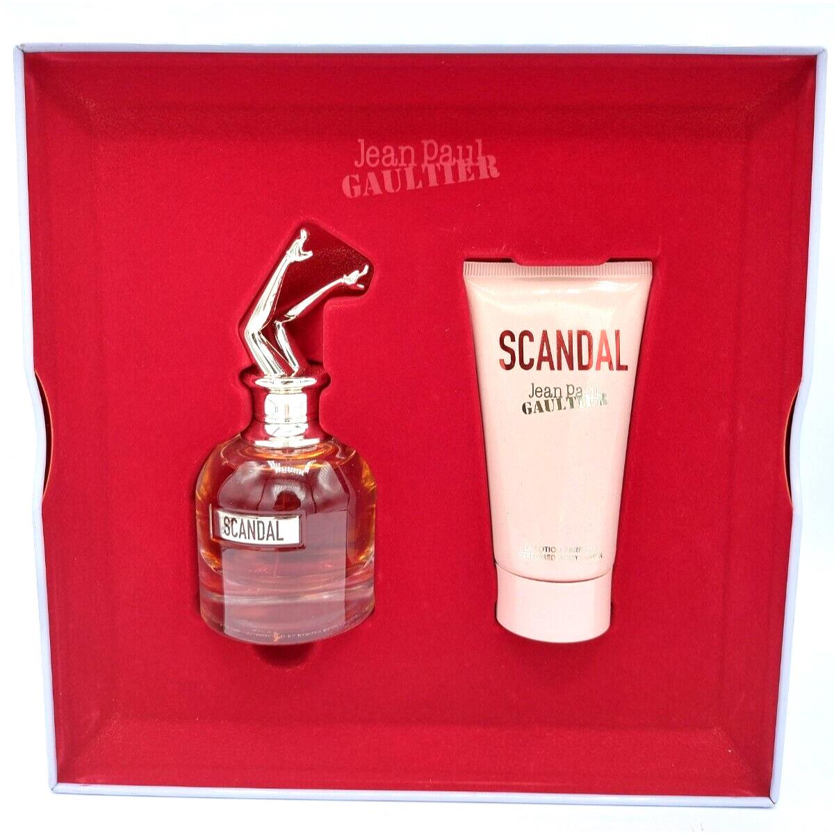 Scandal Jean Paul Gaultier 2pcs Set Edp Spray 1.7oz + Body Lotion 2.5oz