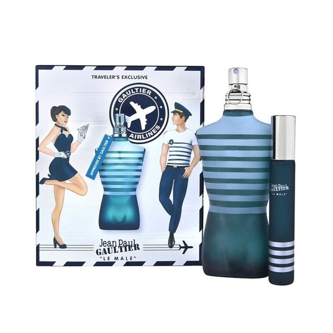 Jean Paul Gaultier Le Male Edt Spray For Men 4.2oz 2pc Box