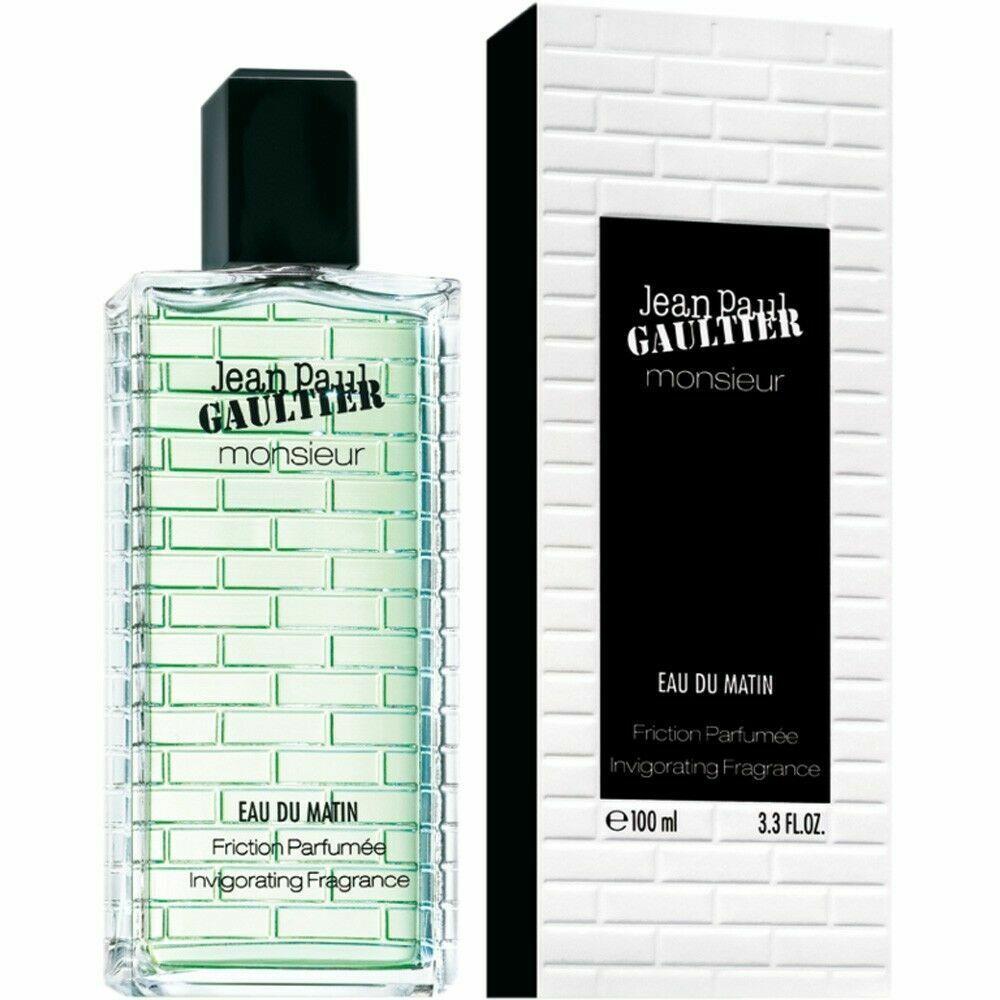 Monsieur Eau Du Matin By Jean Paul Gaultier For Men`s Eau de Parfum 3.3 fl oz