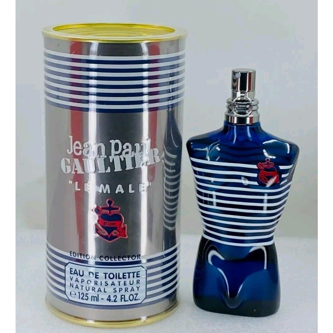 Jean Paul Gaultier Le Male The Sailor Guy Edition Collector Edt 4.2oz