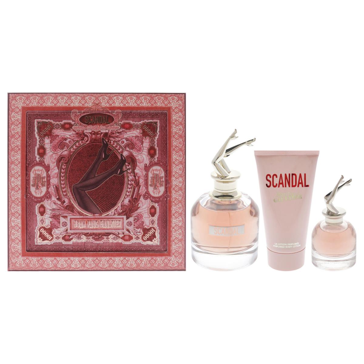 3 Pack Scandal by Jean Paul Gaultier For Women - 3 Pc Gift Set