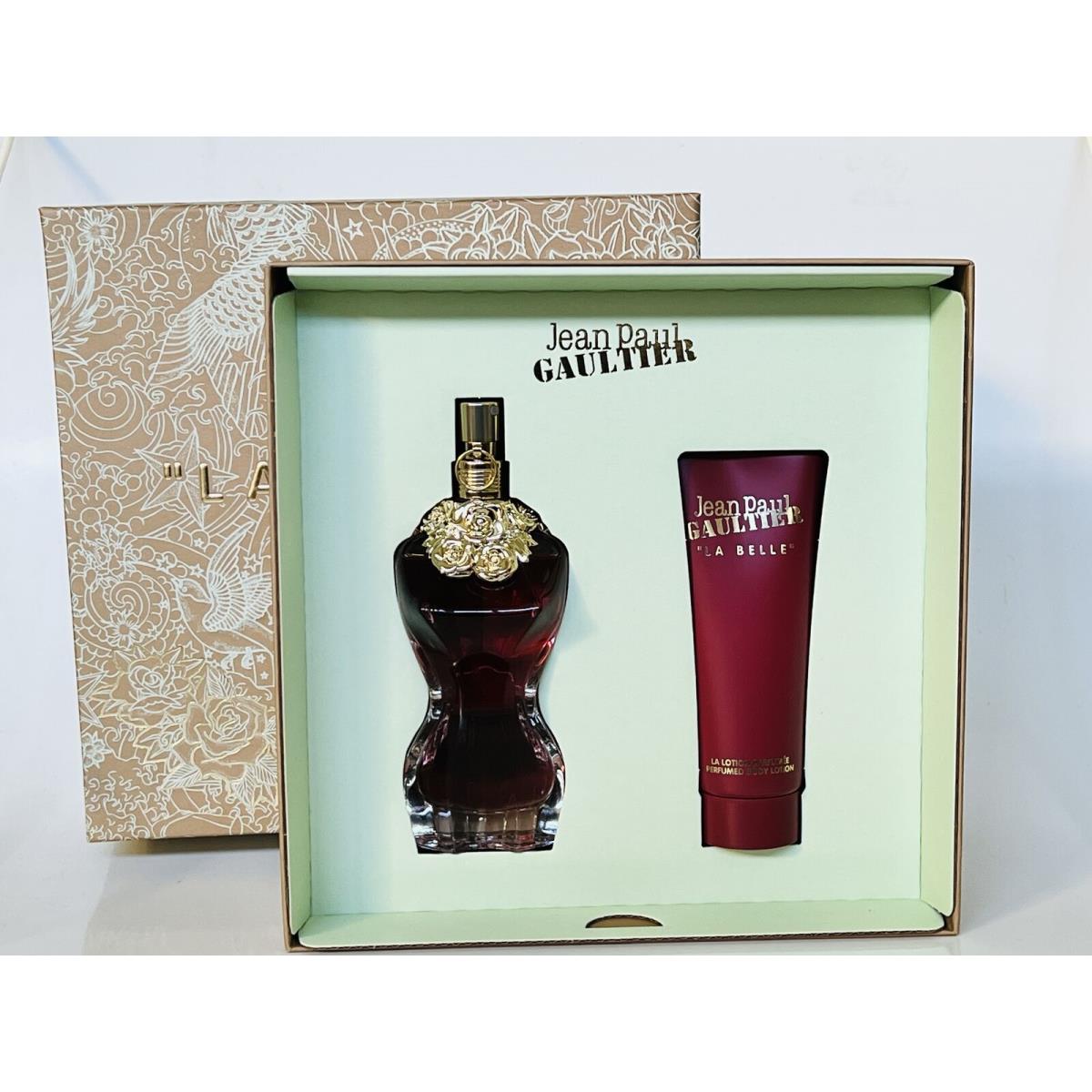 La Belle Women Jean Paul Gaultier Eau de Parfum Spray 1.7 oz + Lotion - Gift Set