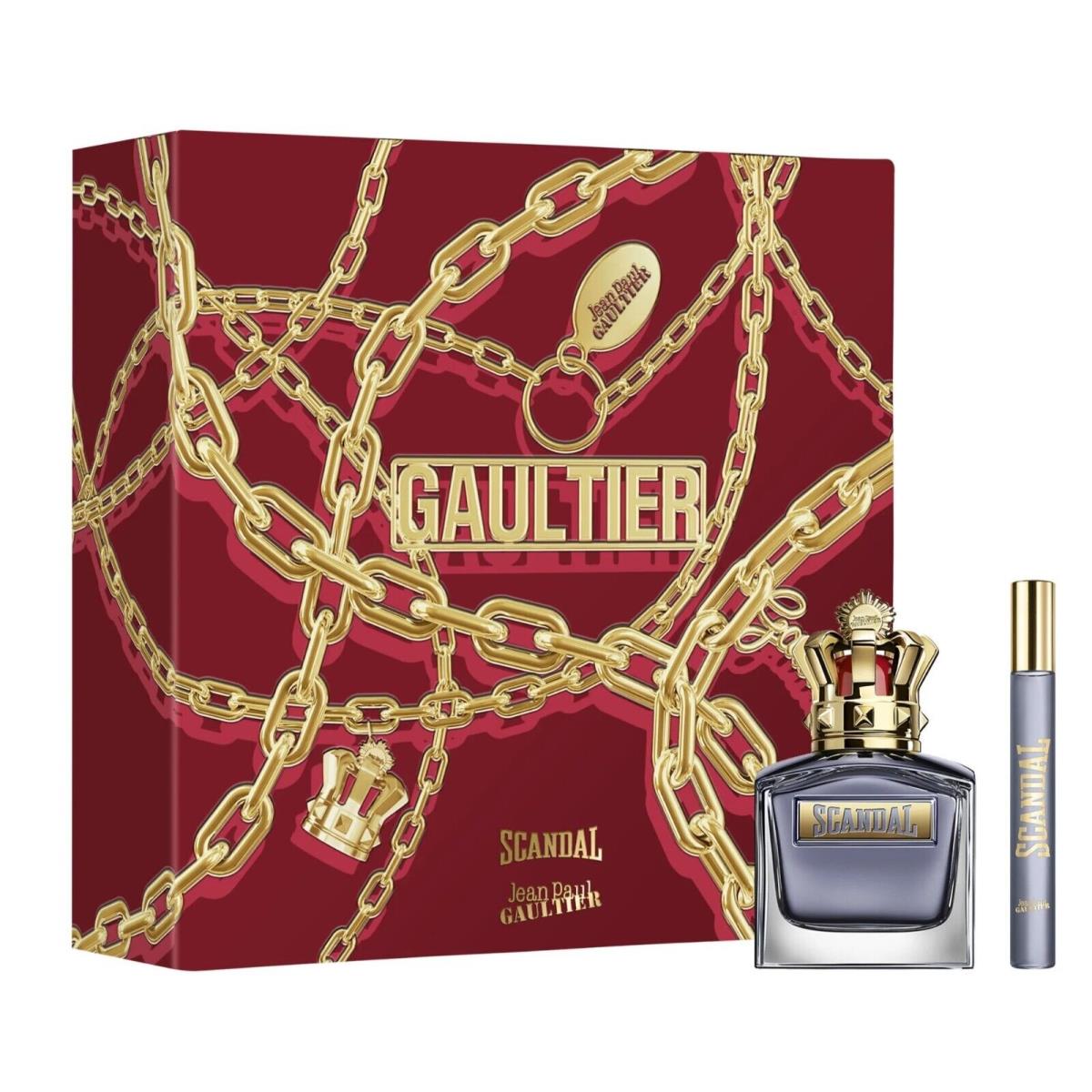 Jean Paul Gaultier Scandal 2 Piece Gift Set Eau de Toilette For Men