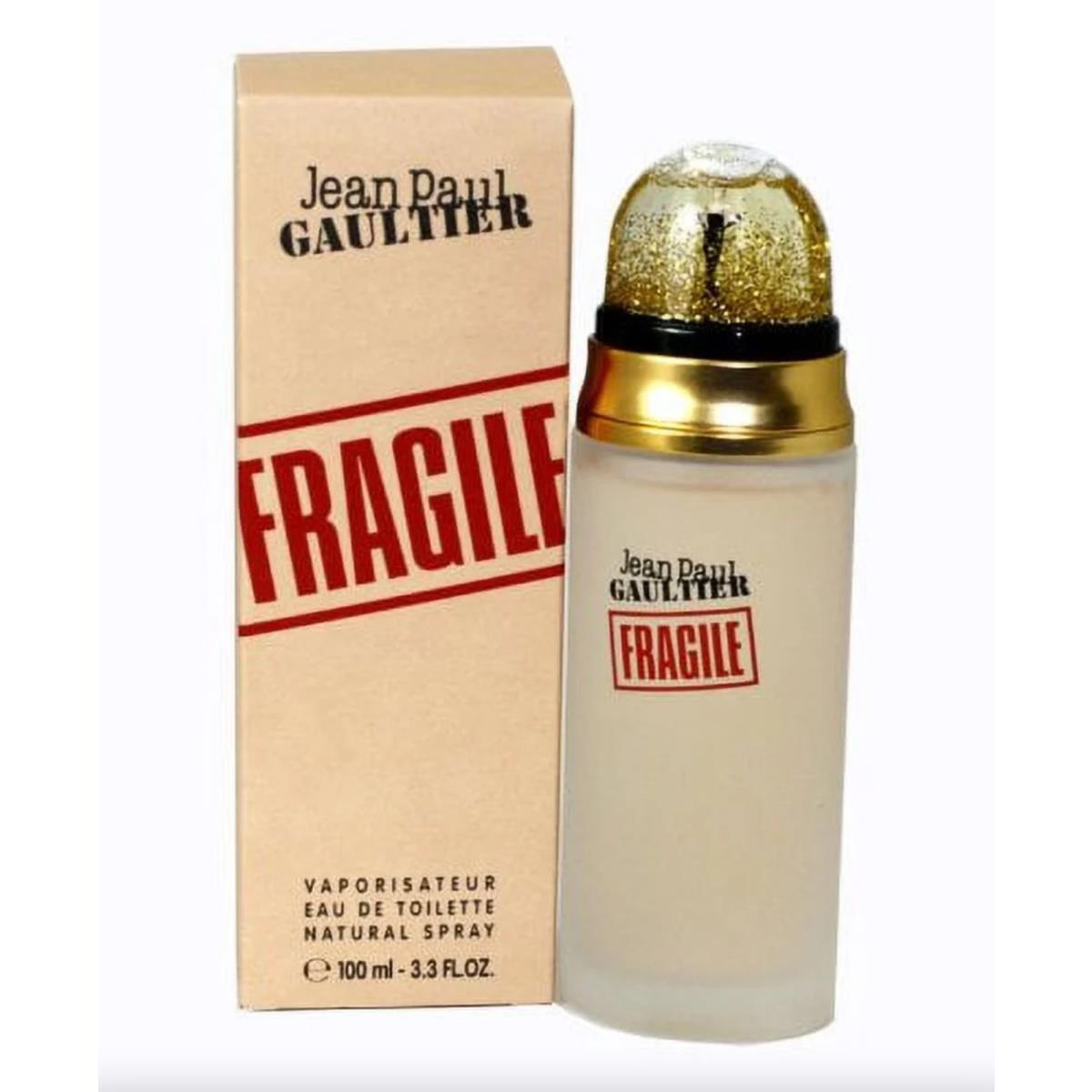 Jean Paul Gaultier Fragile For Women 3.3 OZ / 100 ML Edt Spray - Dmg Box