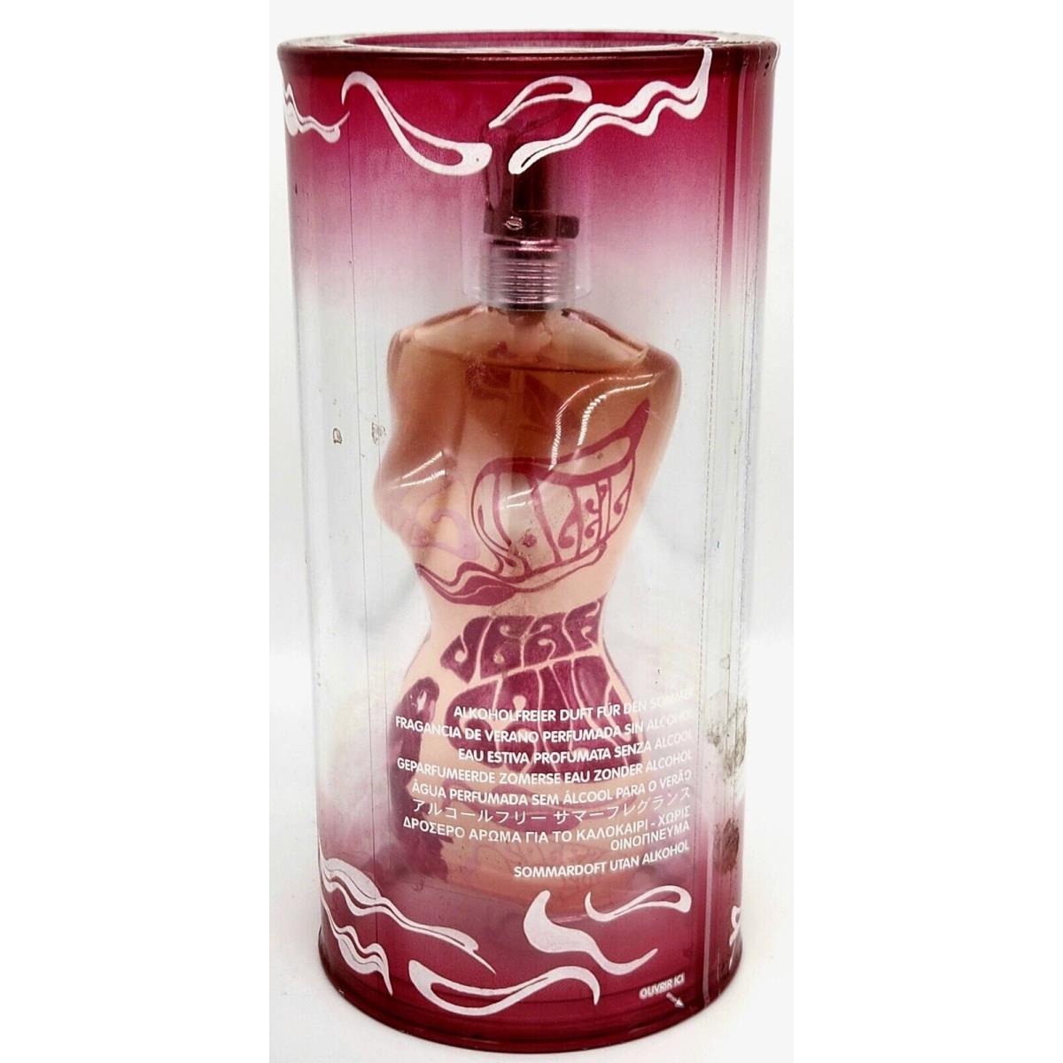 Jean Paul Gaultier Eau D`ete Summer Fragrance Alcohol Free 2010 Spray 3.3 fl oz