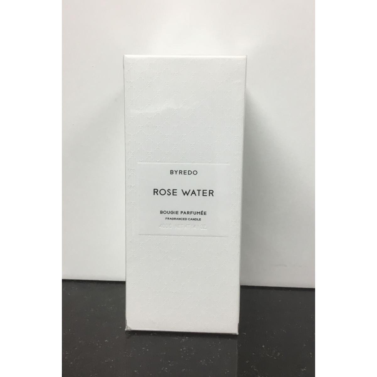 Byredo Rose Water Bougie Parfumee Fraganced CANDLE-400g/14.1oz