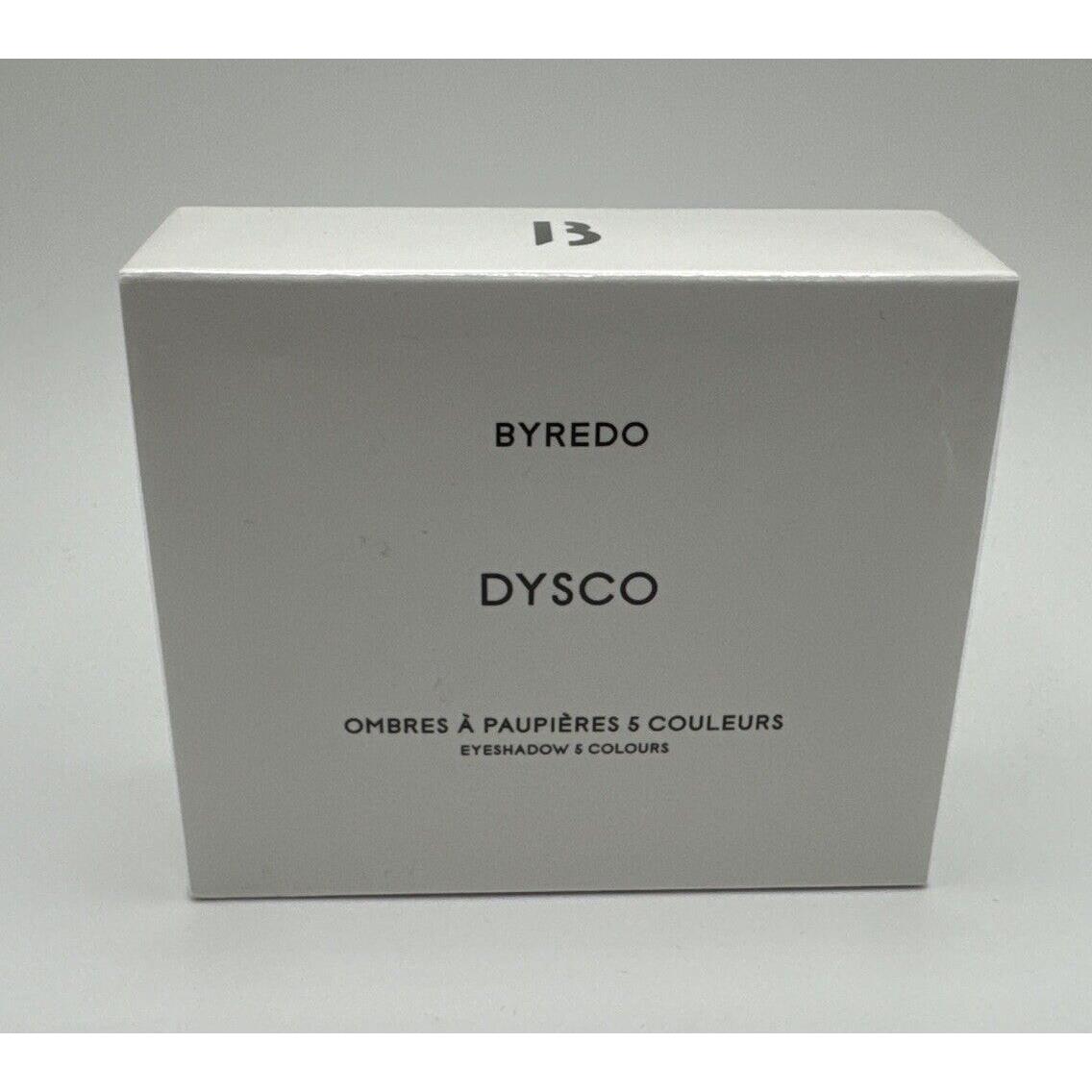 Byredo Dysco Eyeshadow 5 Colours Box