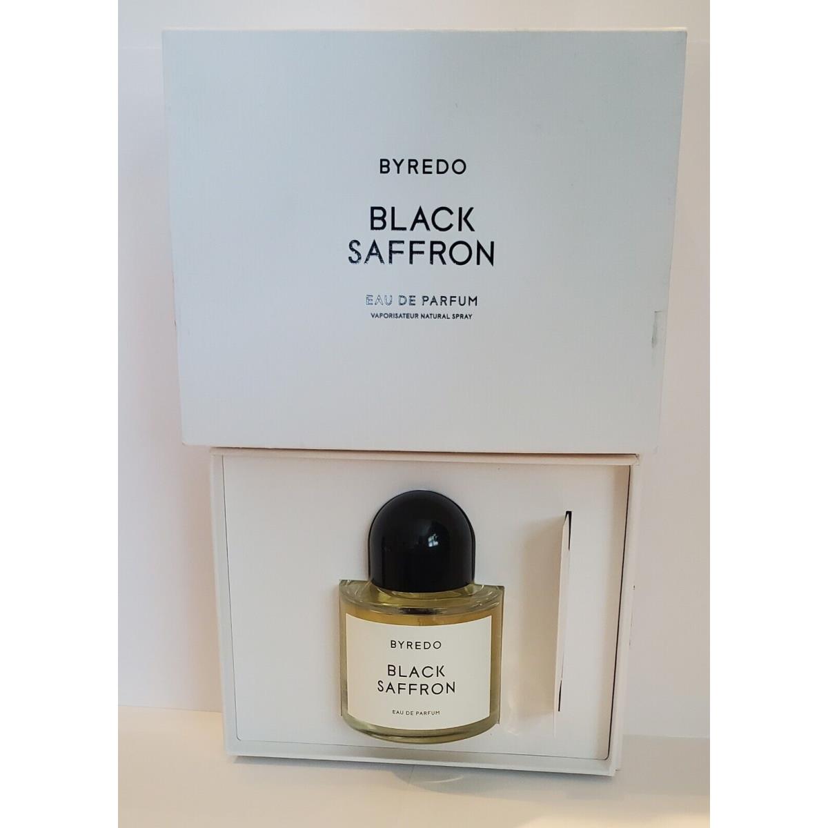 Byredo Black Saffron 3.3 oz Edp Spray Open Slightly Imperfect Box