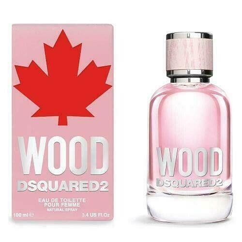 Dsquared2 Wood Pour Femme Edt Eau De Toilette Spray 3.4 oz / 100 ml Spray