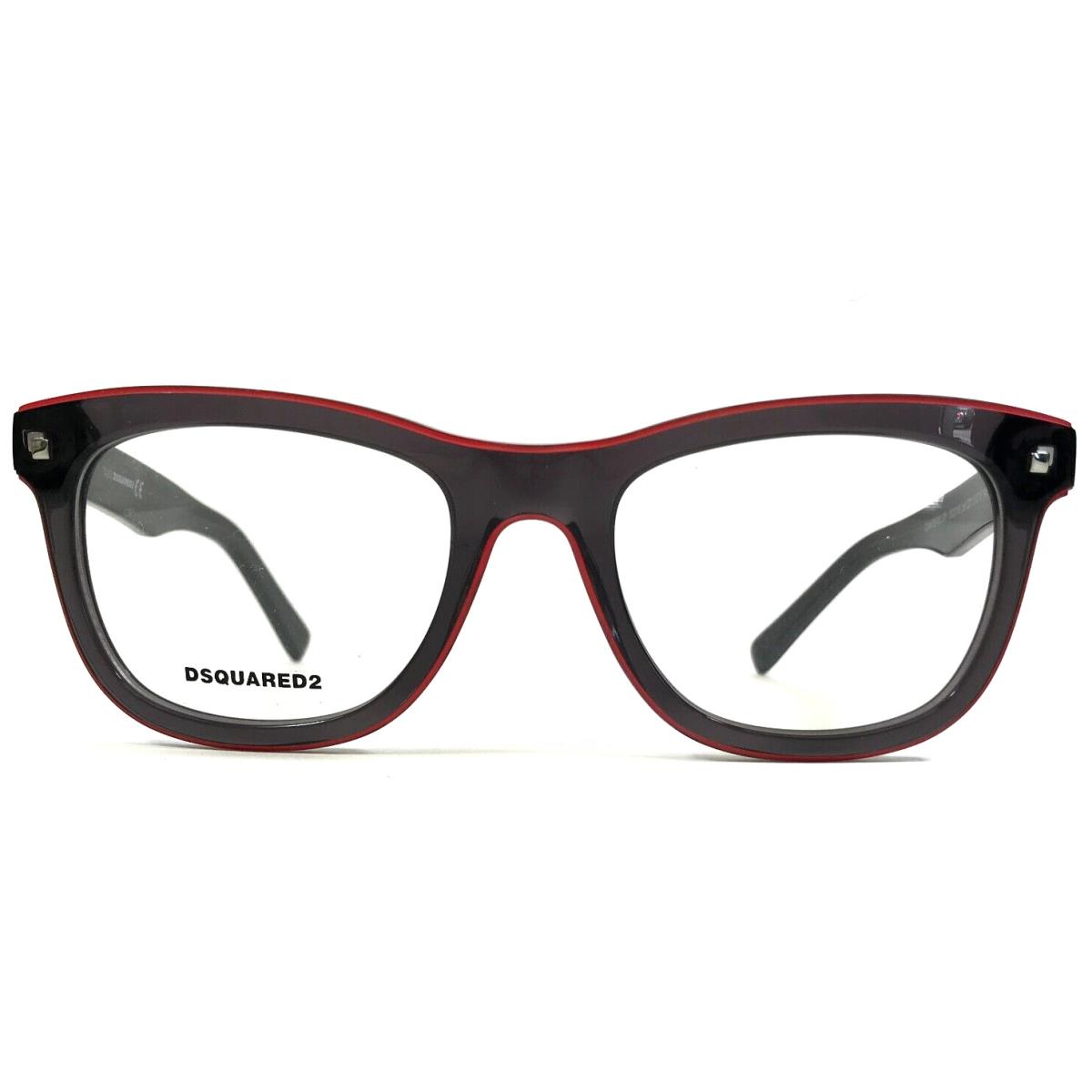 Dsquared2 Eyeglasses Frames Canterbury DQ5166 col.020 Clear Gray Red 51-19-145