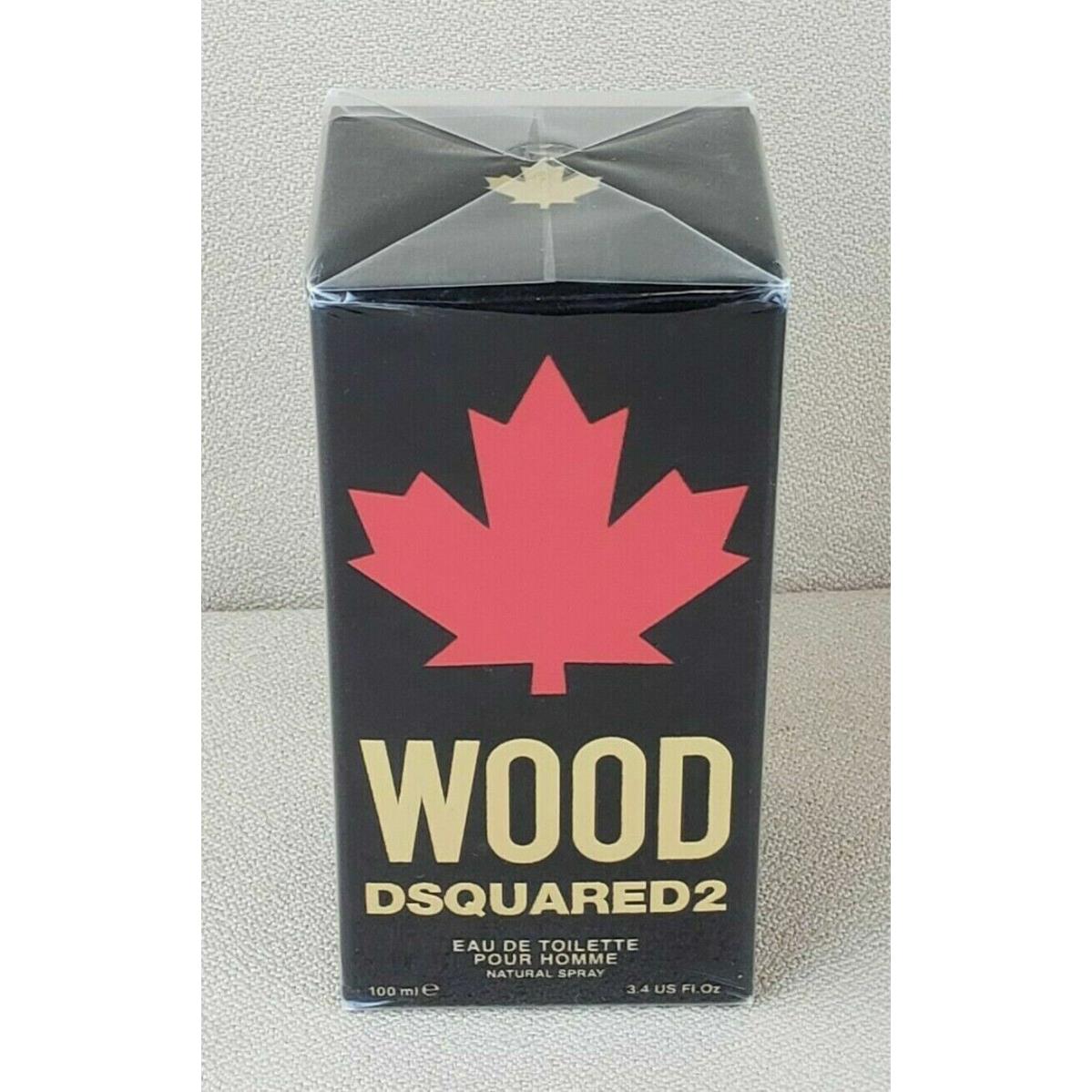 Dsquared2 Wood Eau de Toilette 3.4 oz / 100 ml Eau de Toilette Men Edt Rare