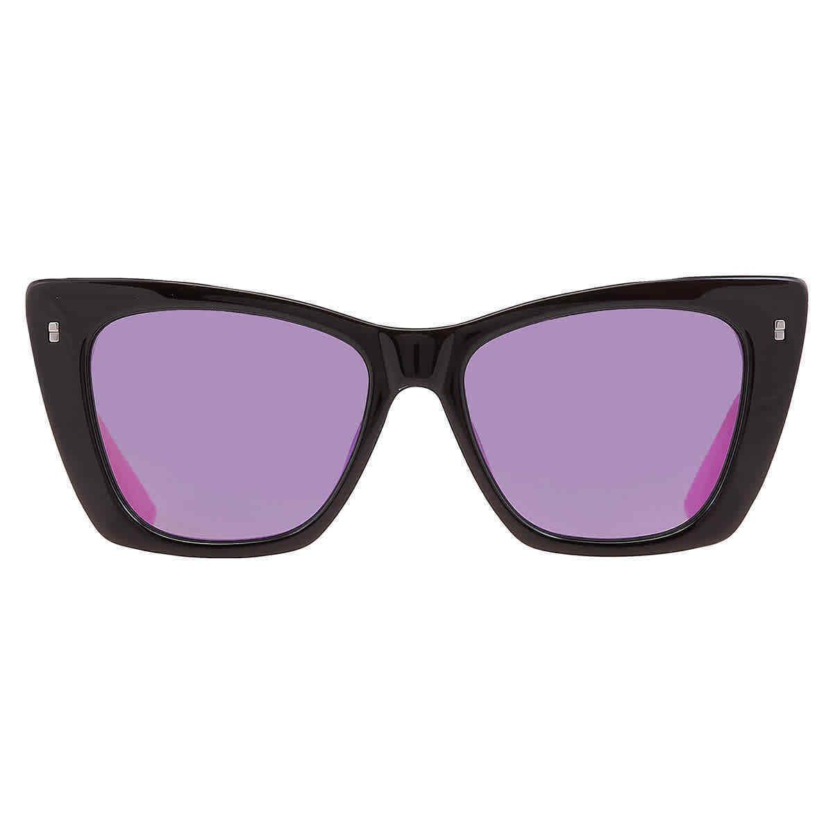 Dsquared2 Violet Multilayer Cat Eye Ladies Sunglasses Icon 0006/S 03MR/TE 53